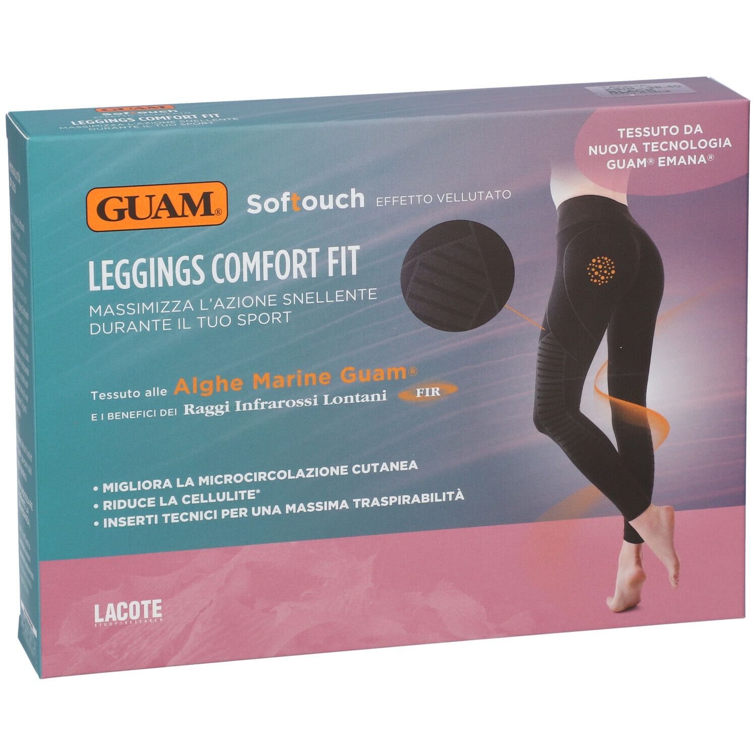 GUAM® Softouch Leggings Comfort Fit XS/S