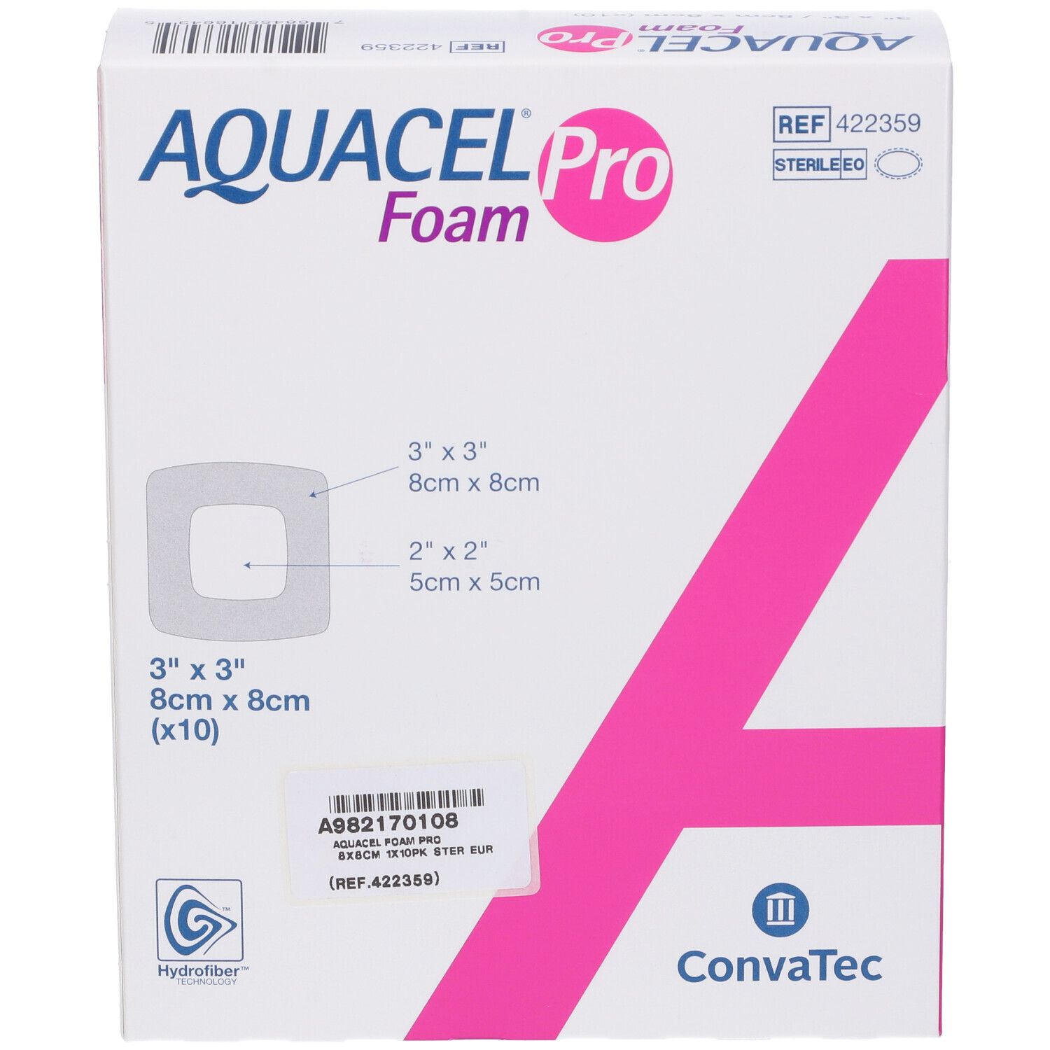 Medicazione Avanzata Aquacel Foam Pro Misura 8x8cm