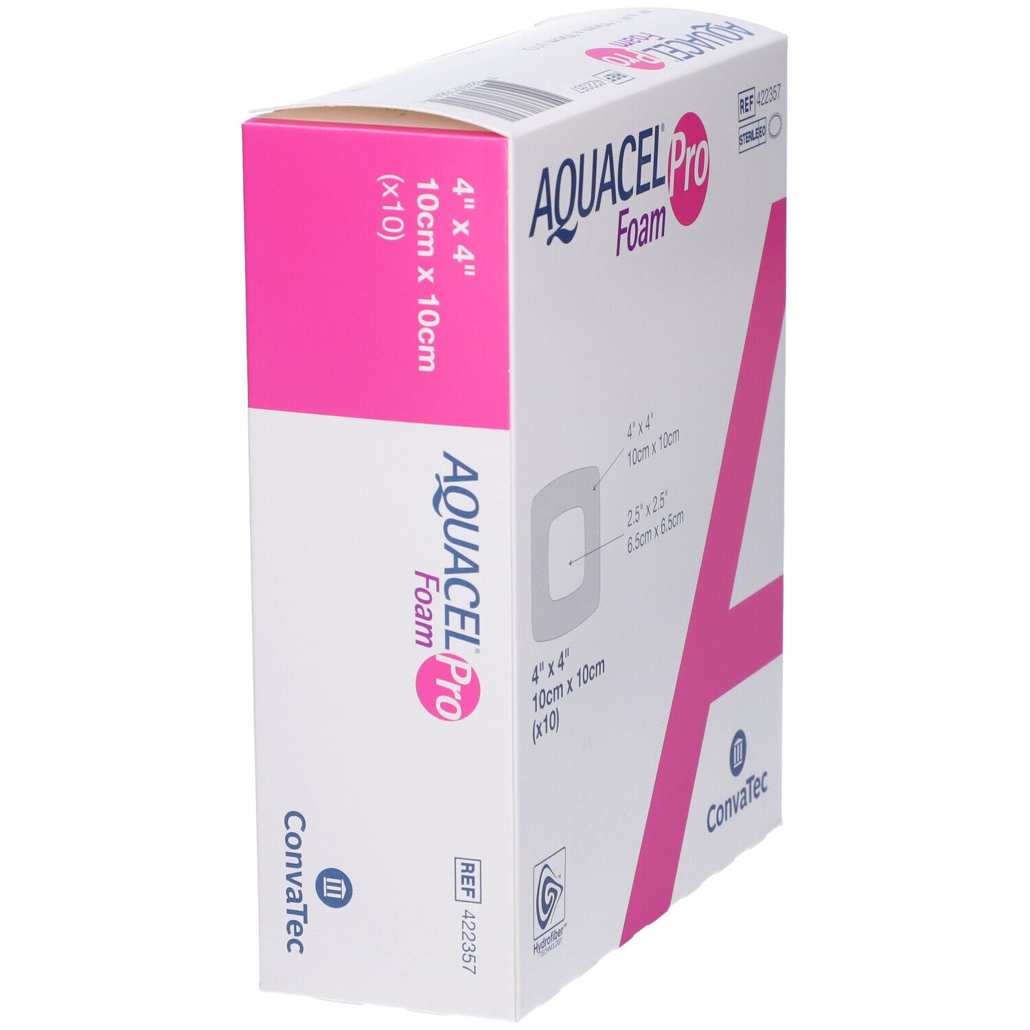 Medicazione Avanzata Aquacel Foam Pro Misura 10X10 Cm 10 Pezzi