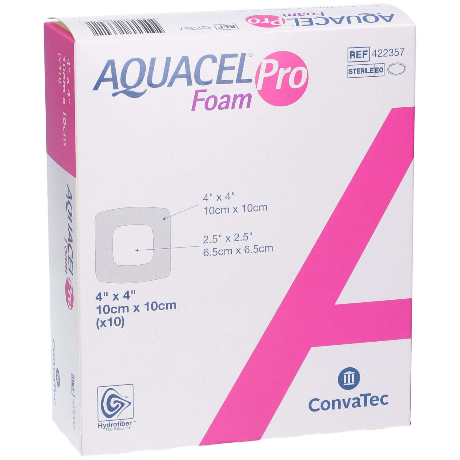 Medicazione Avanzata Aquacel Foam Pro Misura 10X10 Cm 10 Pezzi