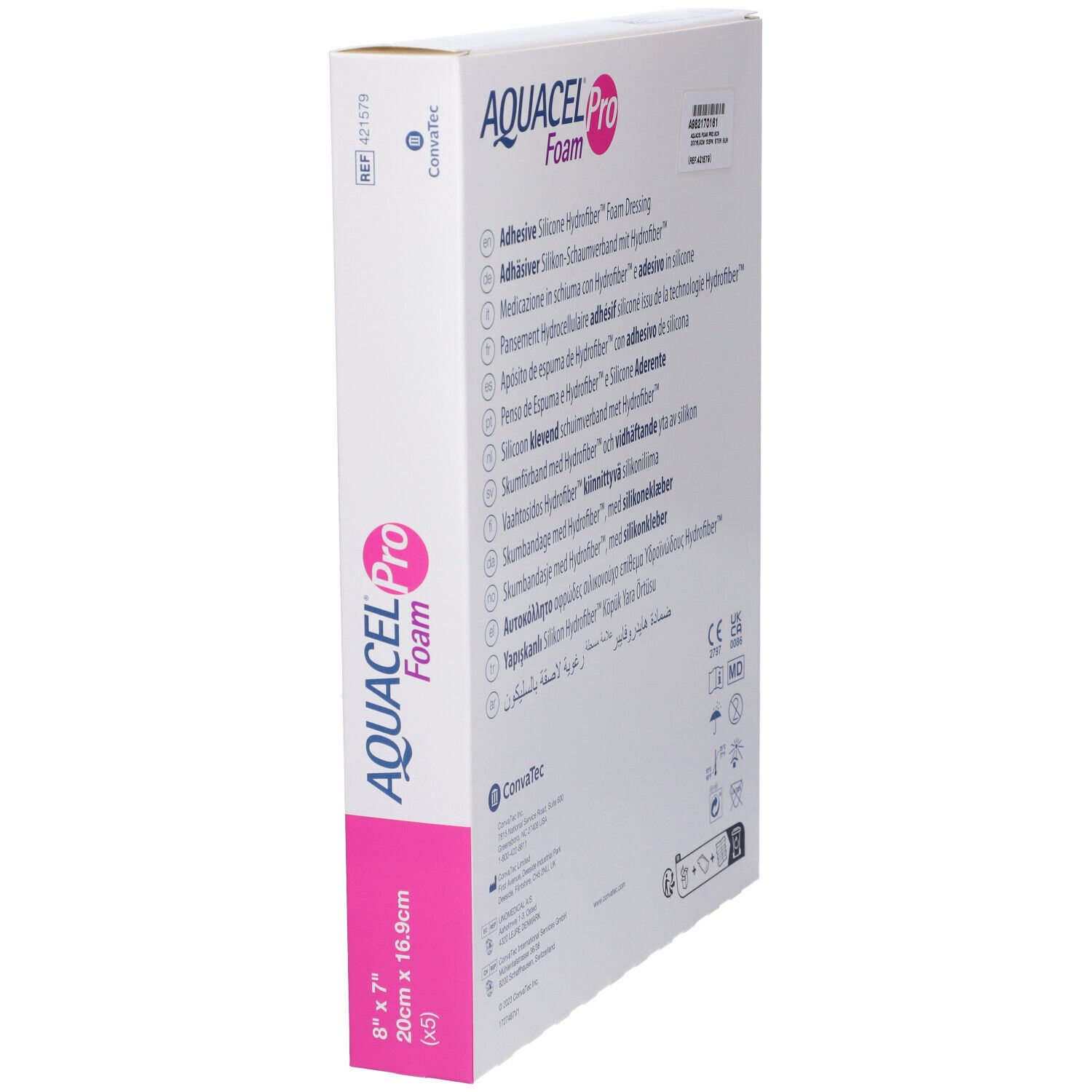 ConvaTec Aquacel Foam Pro Medicazione Avanzata 20 x 16,9 cm