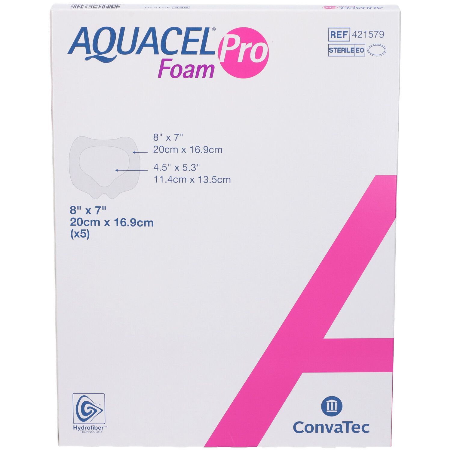ConvaTec Aquacel Foam Pro Medicazione Avanzata 20 x 16,9 cm
