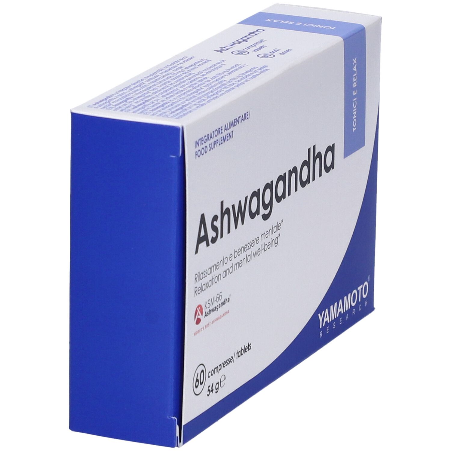 Yamamoto® Research Ashwagandha KSM-66® Compresse