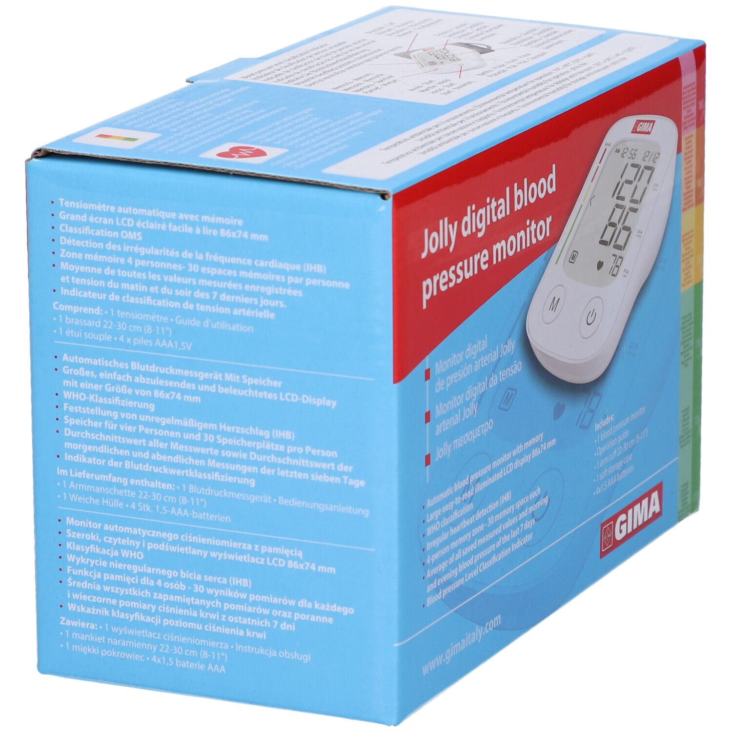 GIMA Misuratore Di Pressione Digitale Jolly