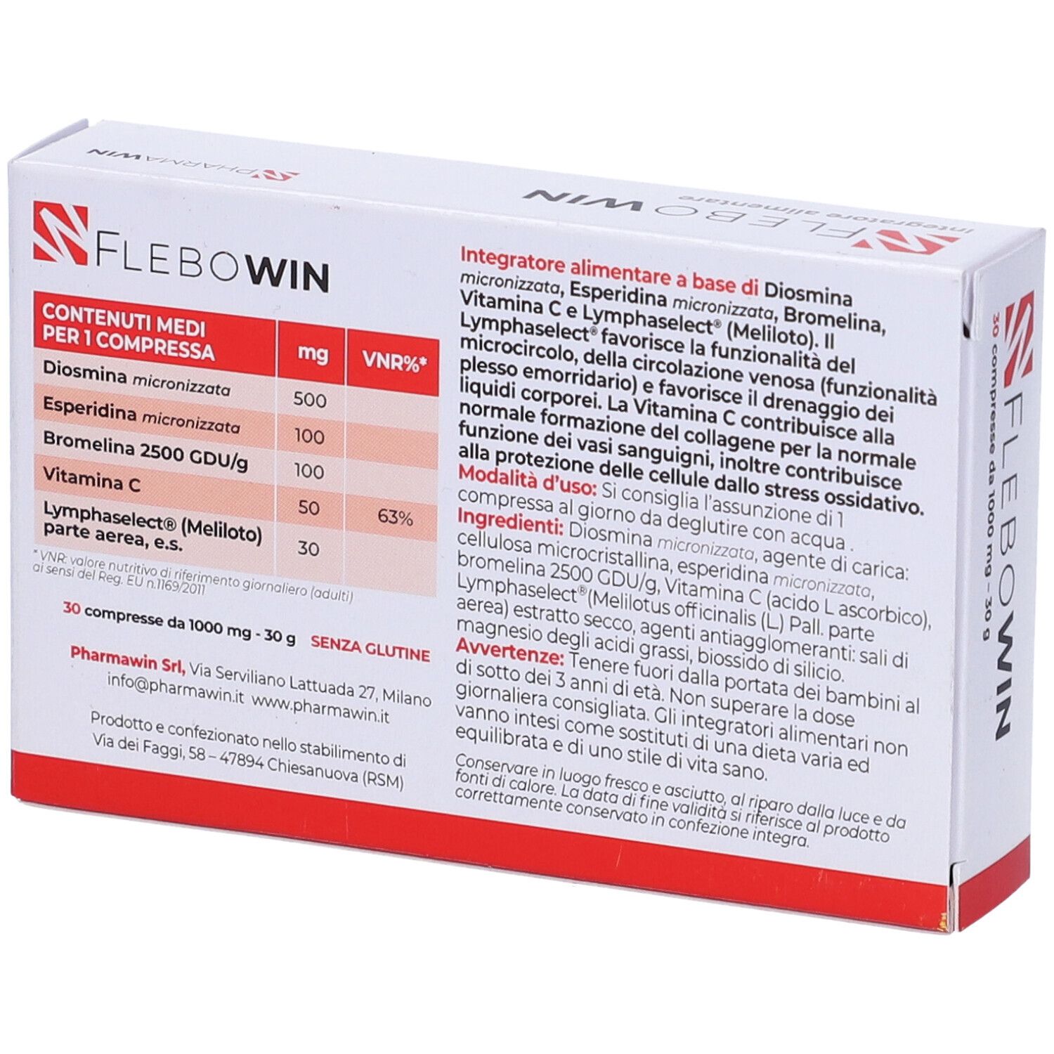 Flebowin 30 Compresse