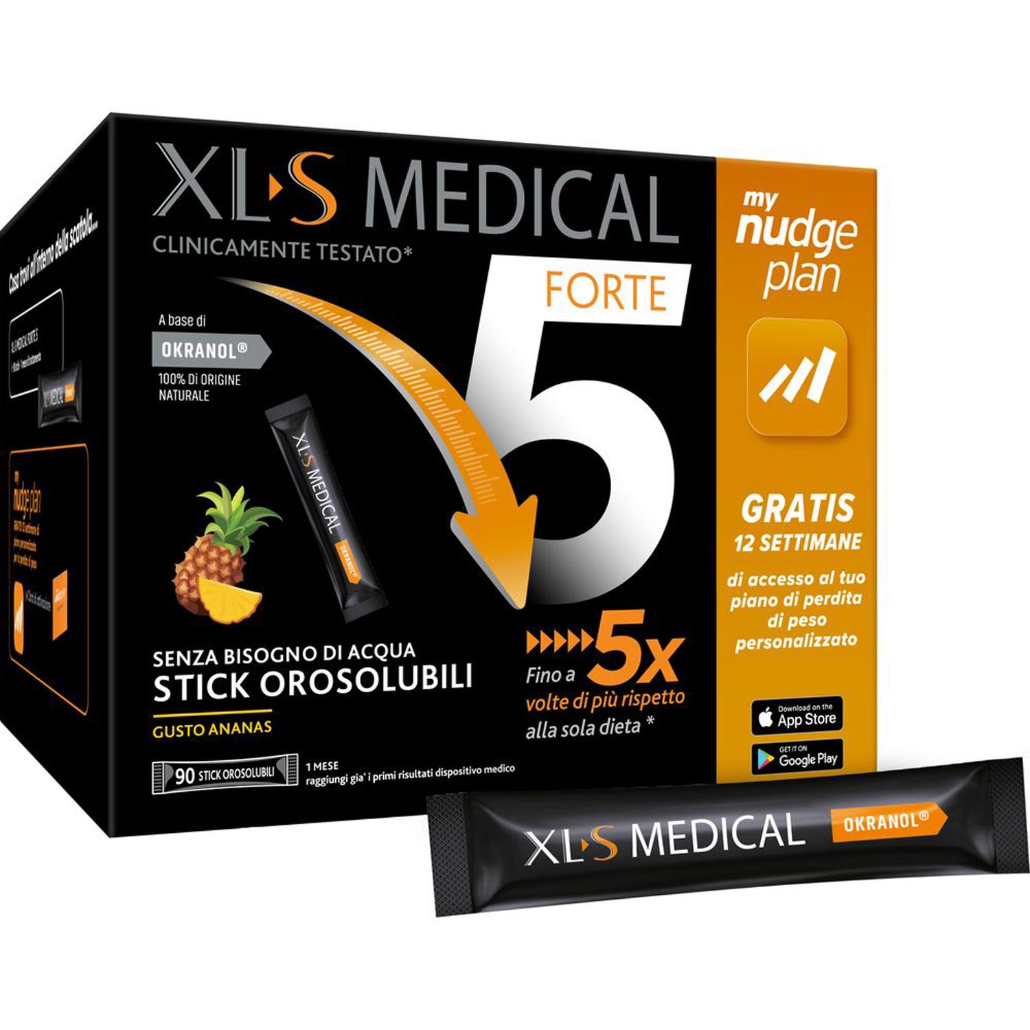 XL-S MEDICAL FORTE 5 Stick Orosolubili