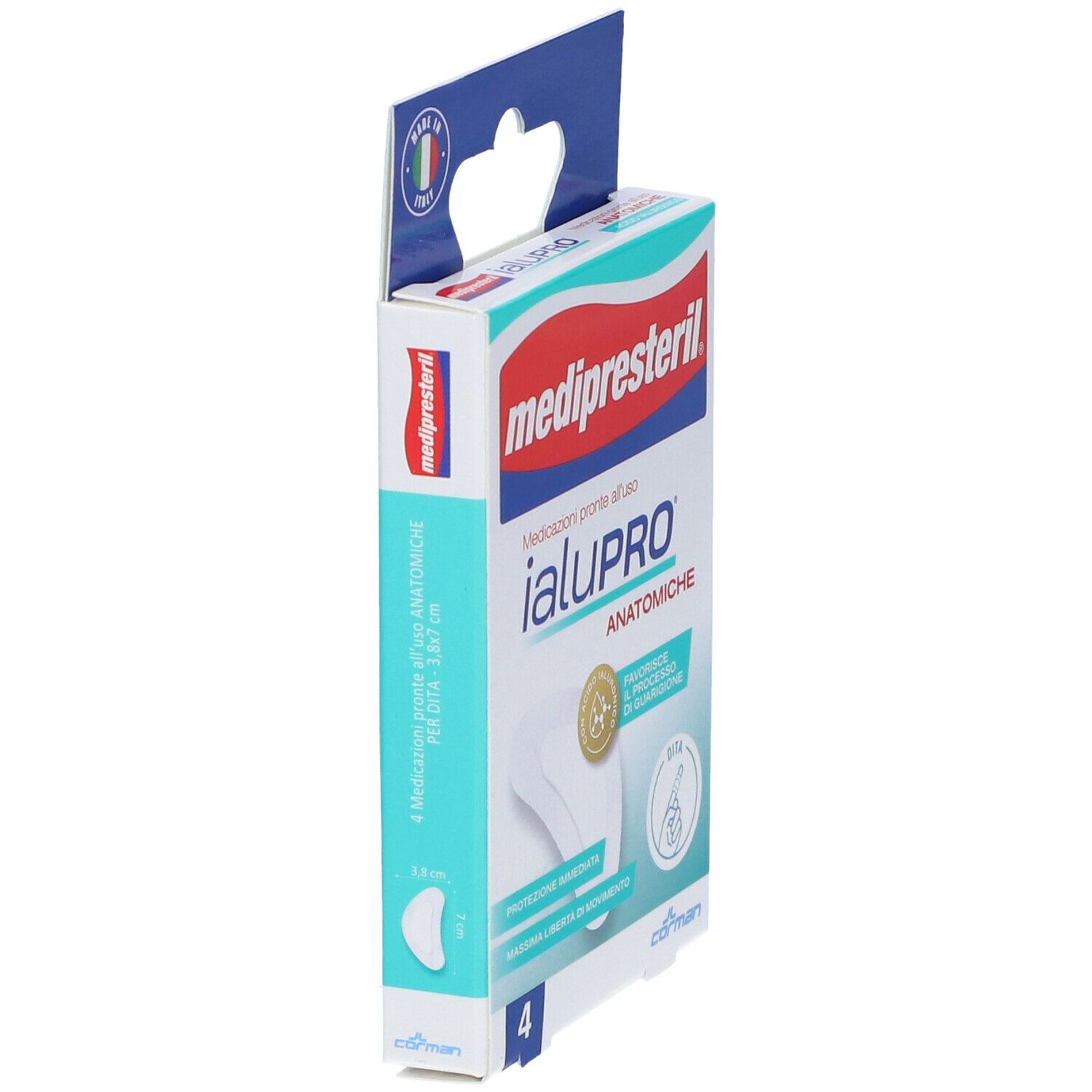 Medipresteril Ialupro Dita 3,8X7 Cm