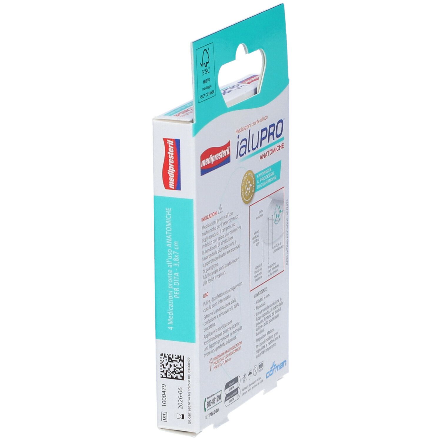 Medipresteril Ialupro Dita 3,8X7 Cm