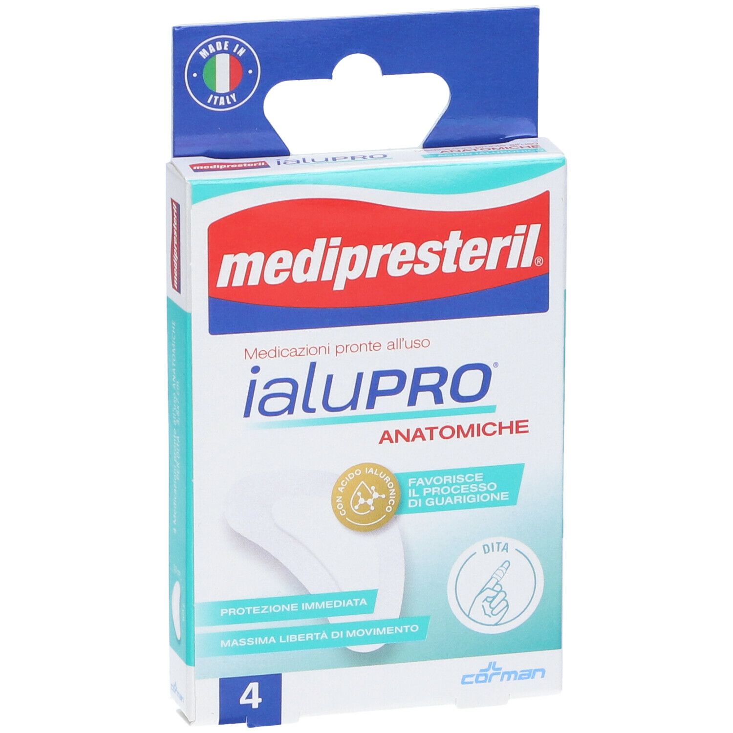 Medipresteril Ialupro Dita 3,8X7 Cm