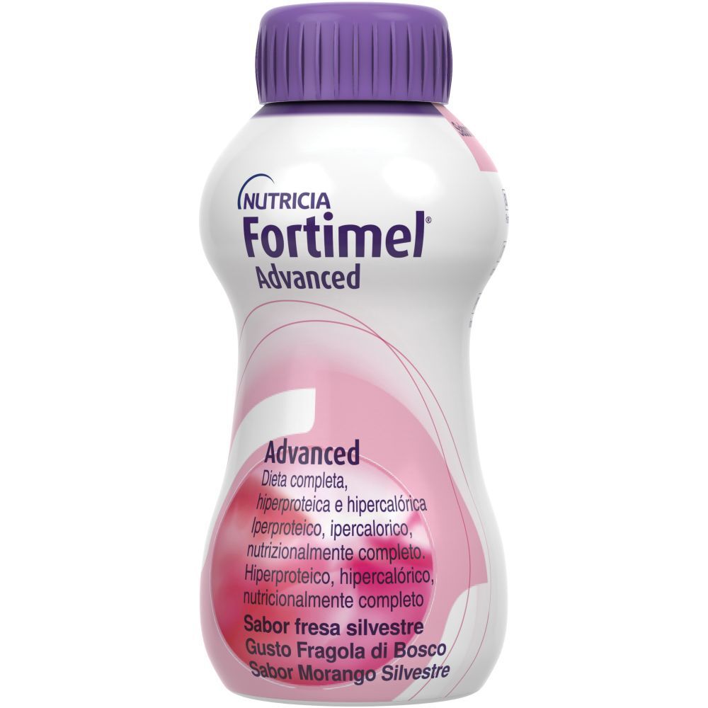 Fortimel Advanced Fragola Di Bosco 4 X 200 Ml