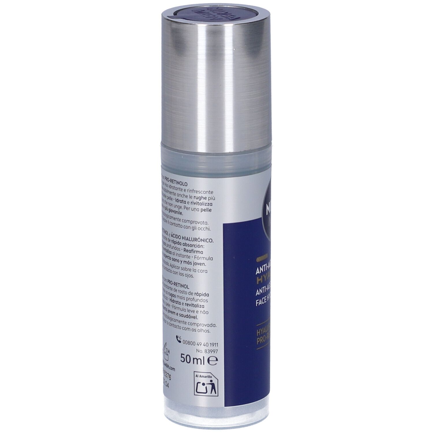 Nivea Men Anti-Age Hyaluron Gel Viso Idratante