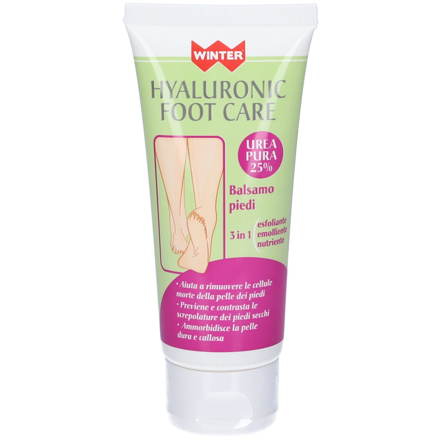 Winter Hyaluronic Foot Care Balsamo Piedi 3In1