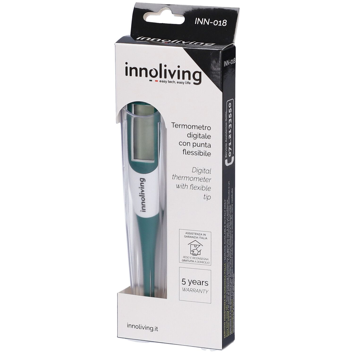 Innoliving Termometro Digitale con Sonda Flessibile