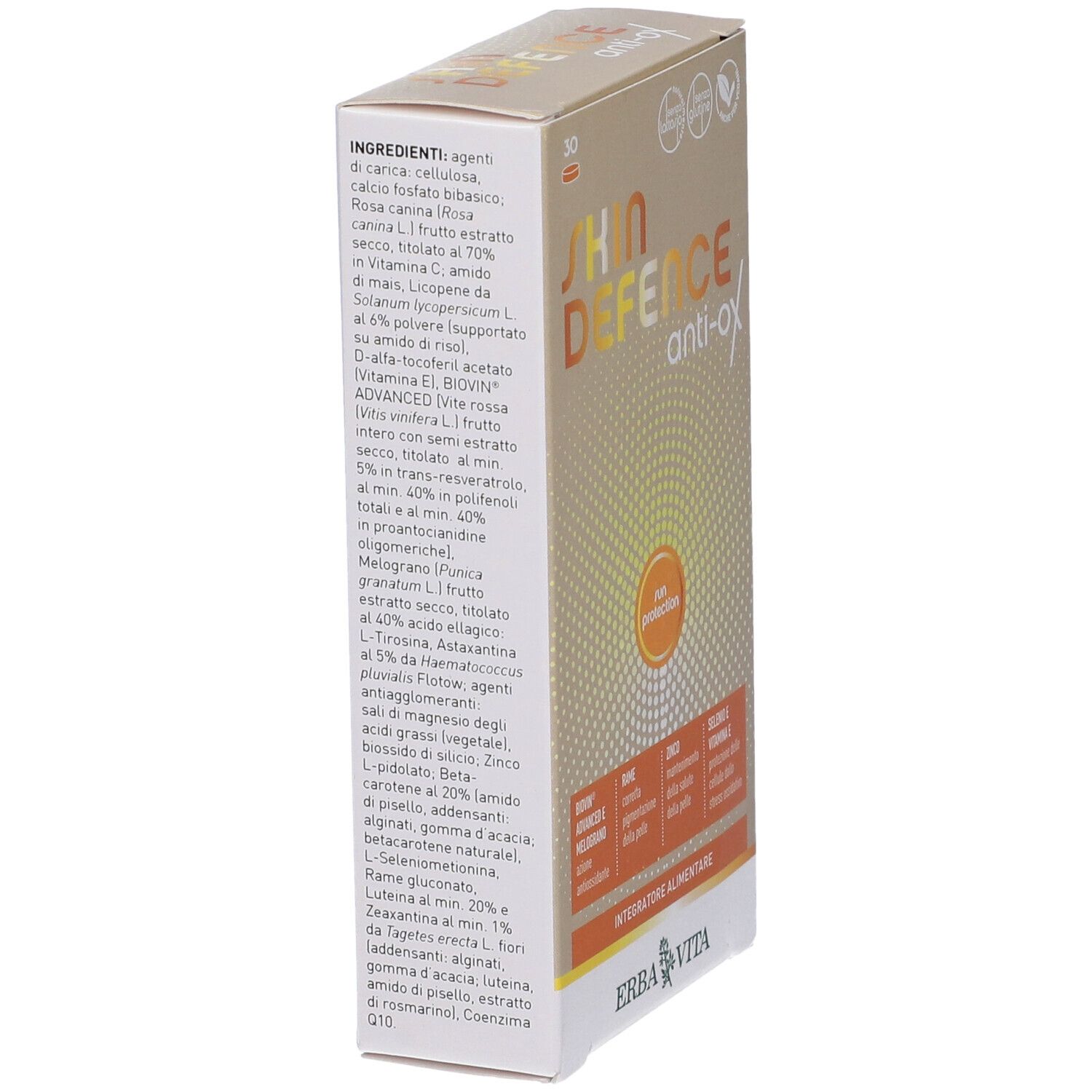 SKIN DEFENCE ANTI OX 30CPR