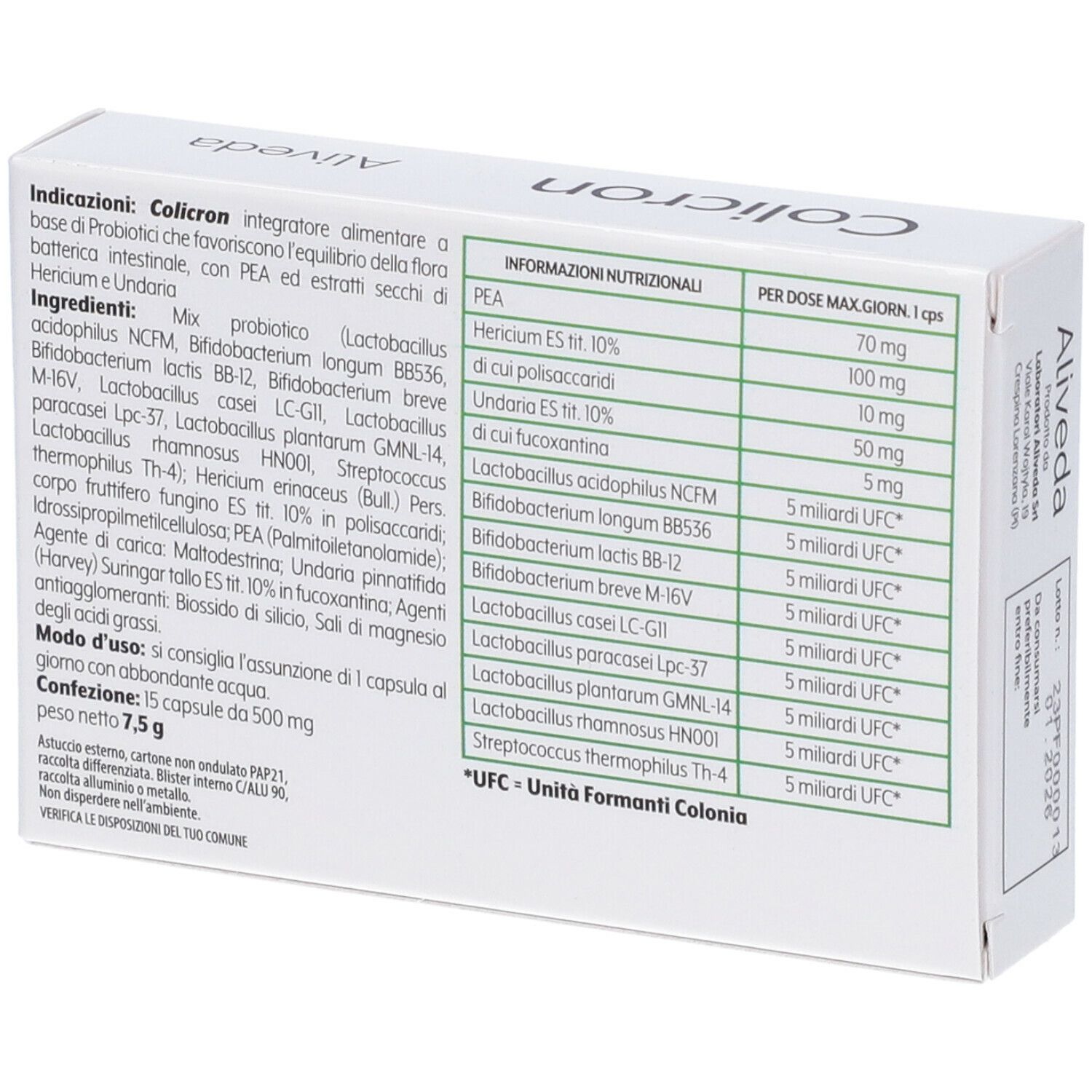 Colicron 15 Capsule