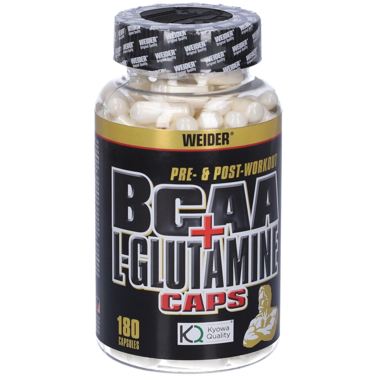 Weider Bcaa+L Glutamine 180 Capsule