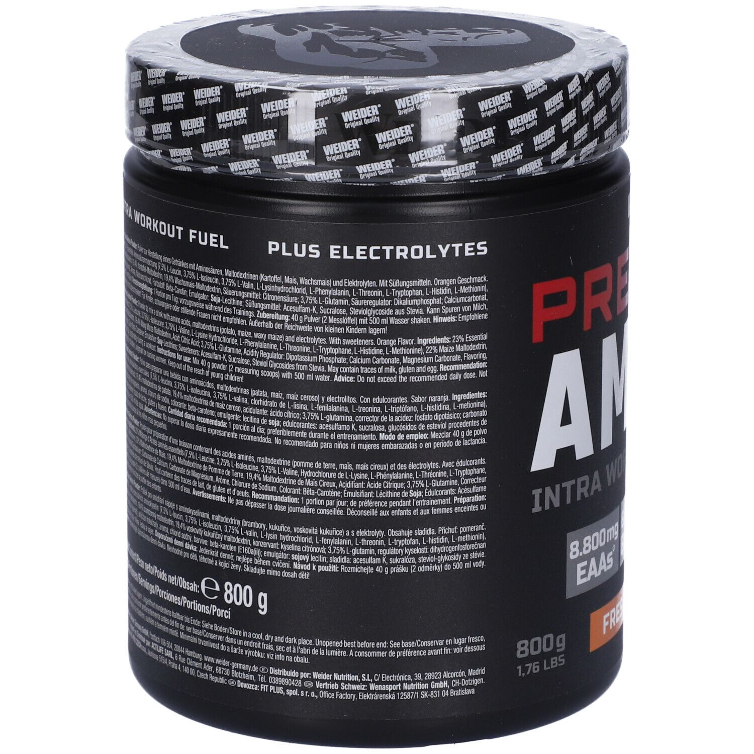 Weider Premium Amino Intra Workout Arancia