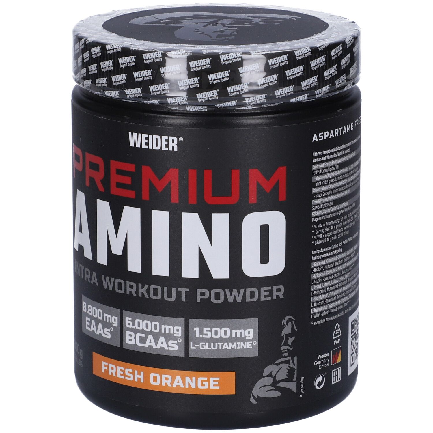 Weider Premium Amino Intra Workout Arancia