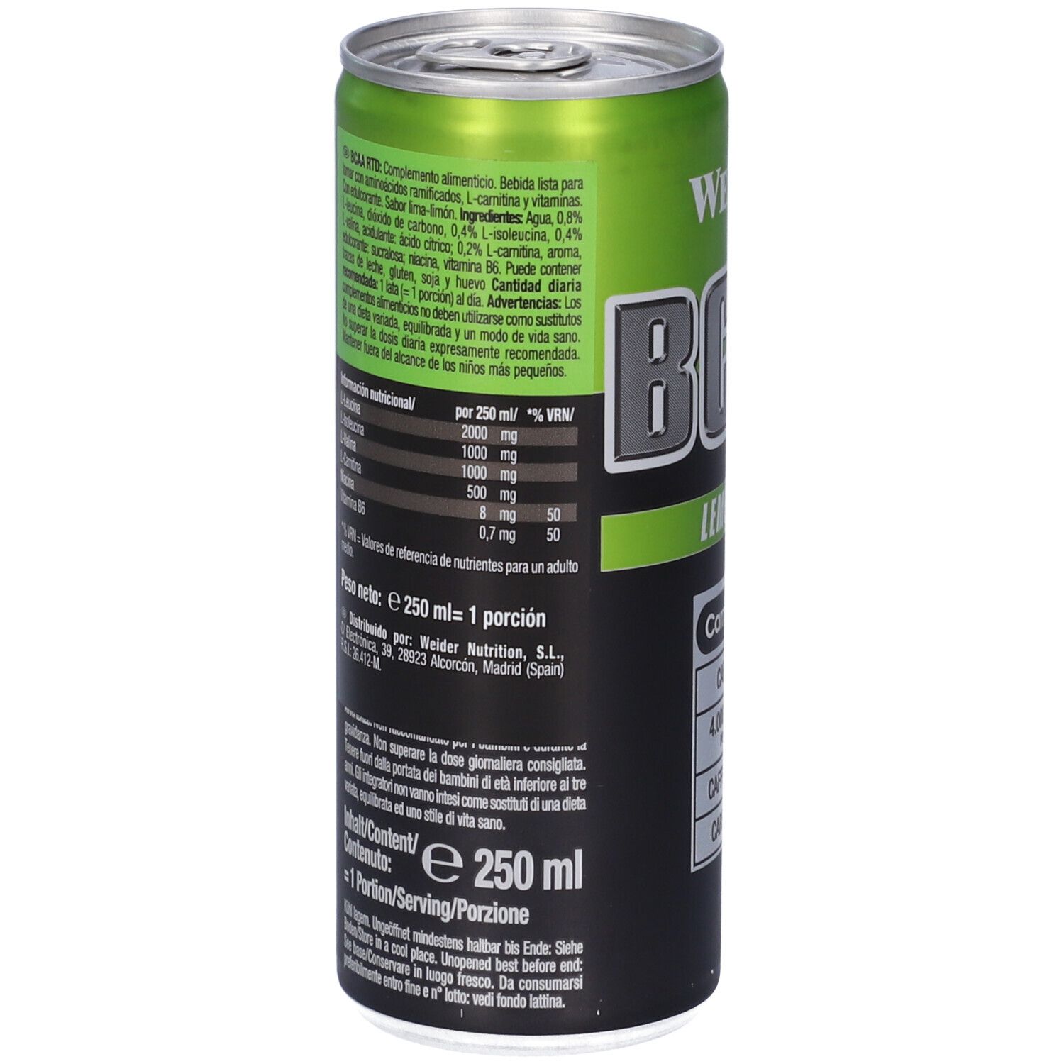 Weider BCAA RTD Lemon-Lime