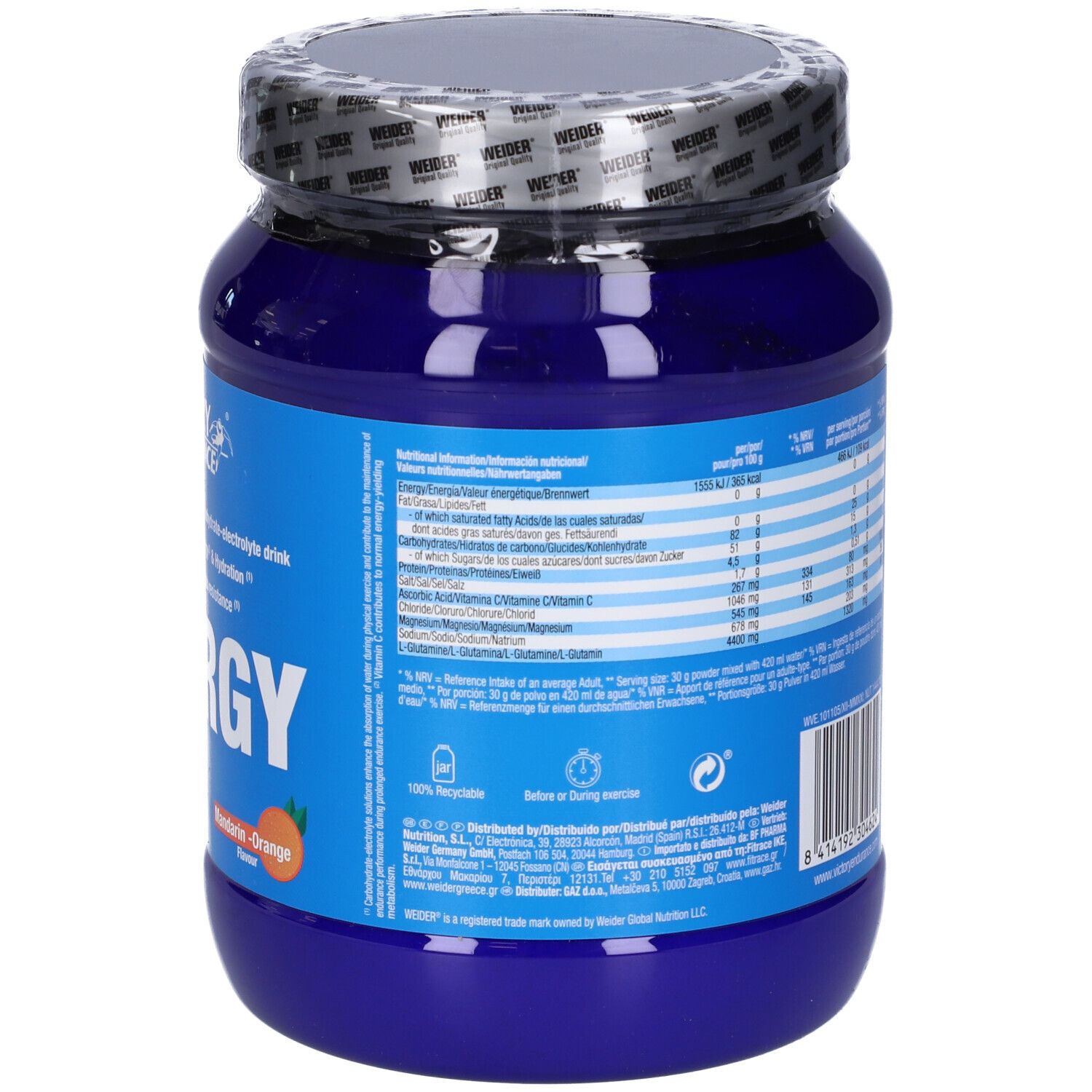 Victory Endurance Iso Energy Arancia