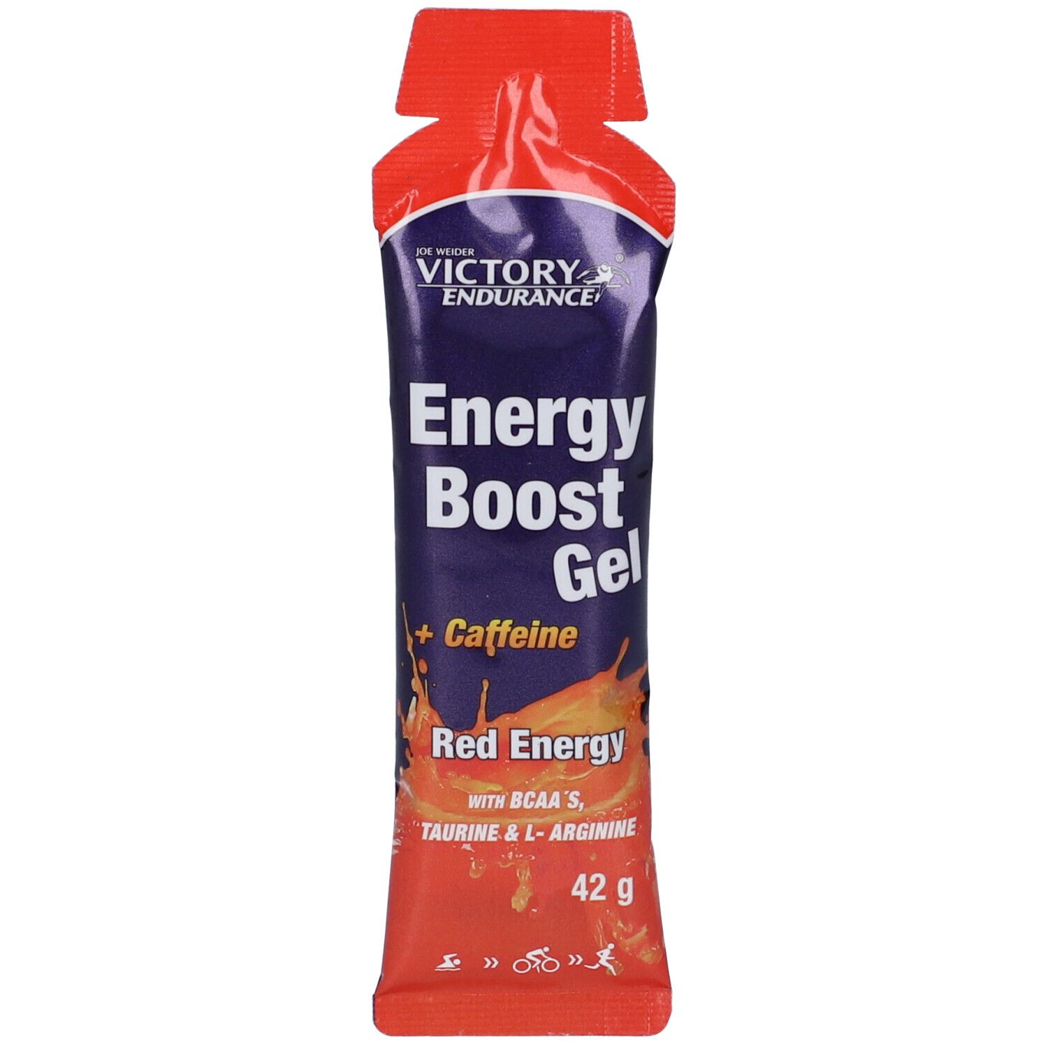 Victory Endurance Energy Boost Gel + Caffeina Frutti Rossi
