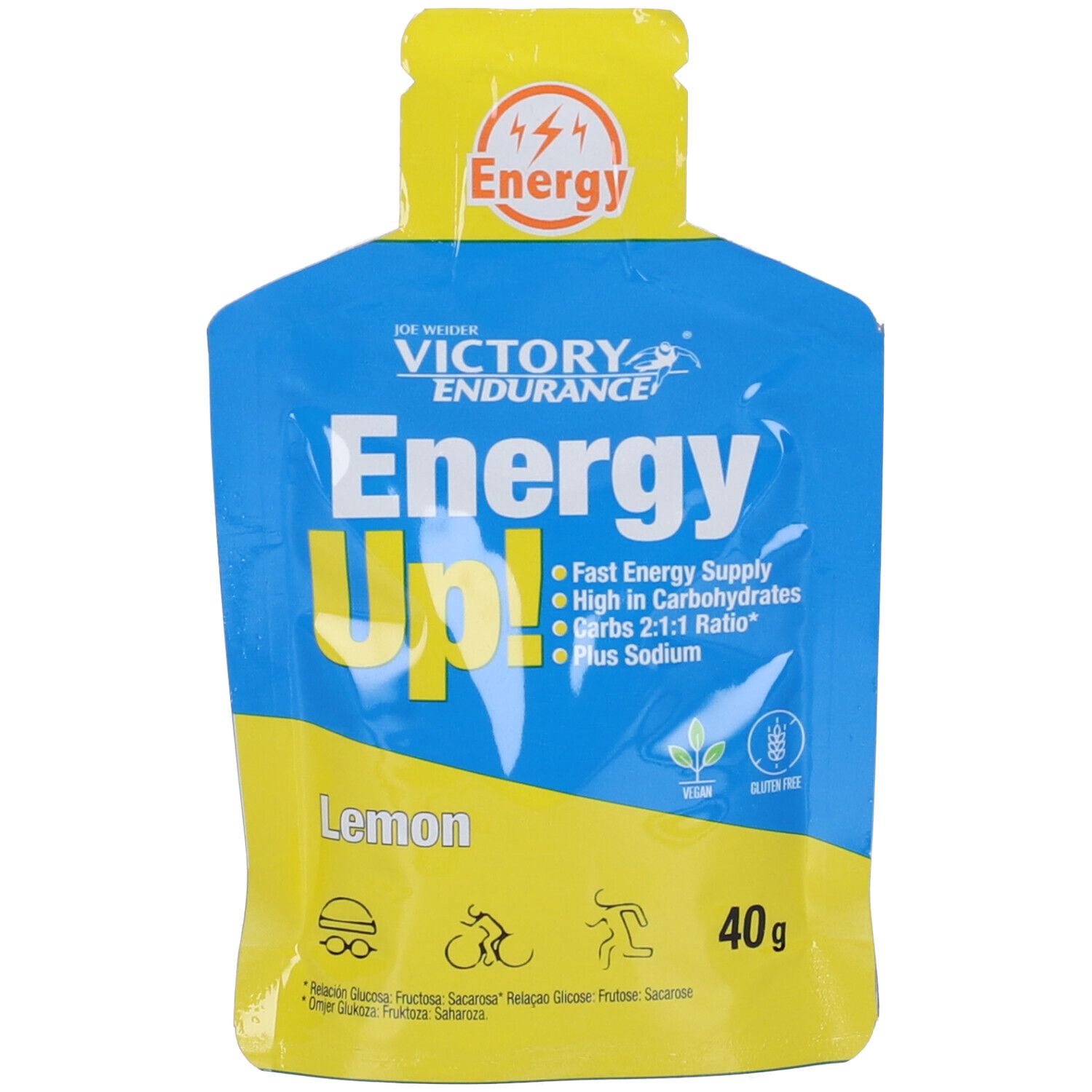 Victory Endurance Gel Energy Up Limone