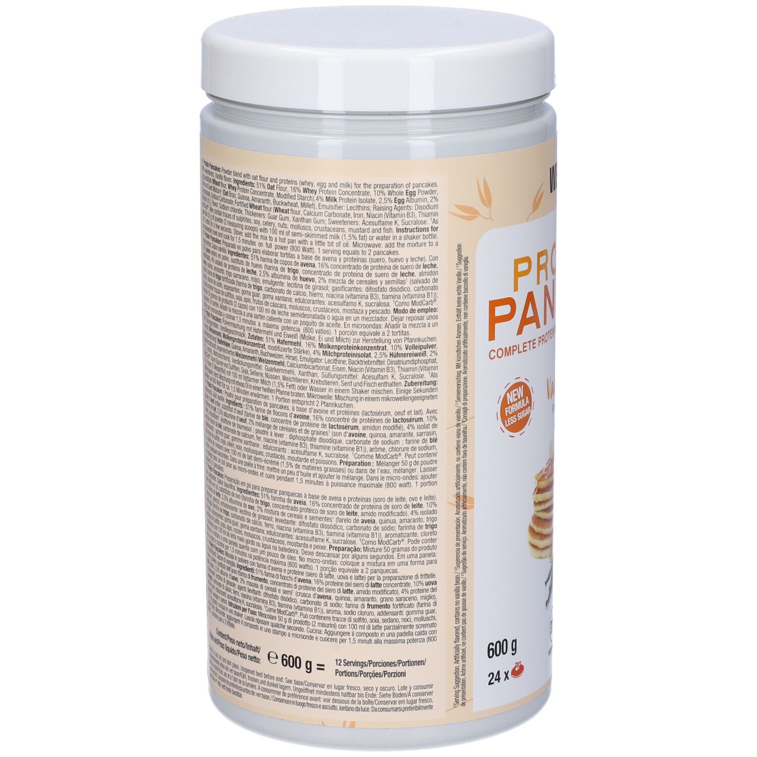 Weider Pancake Mix Vaniglia