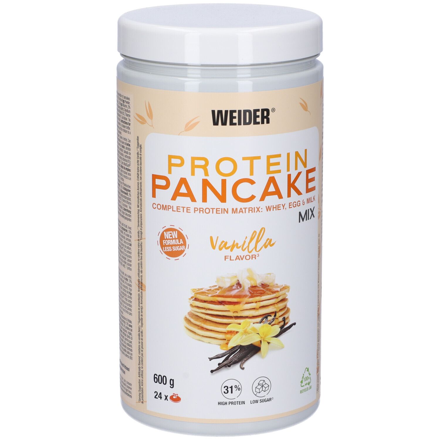 Weider Pancake Mix Vaniglia