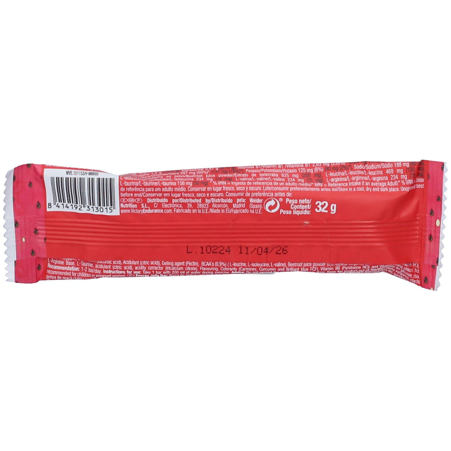 Victory Endurance Energy Jelly Bar Anguria