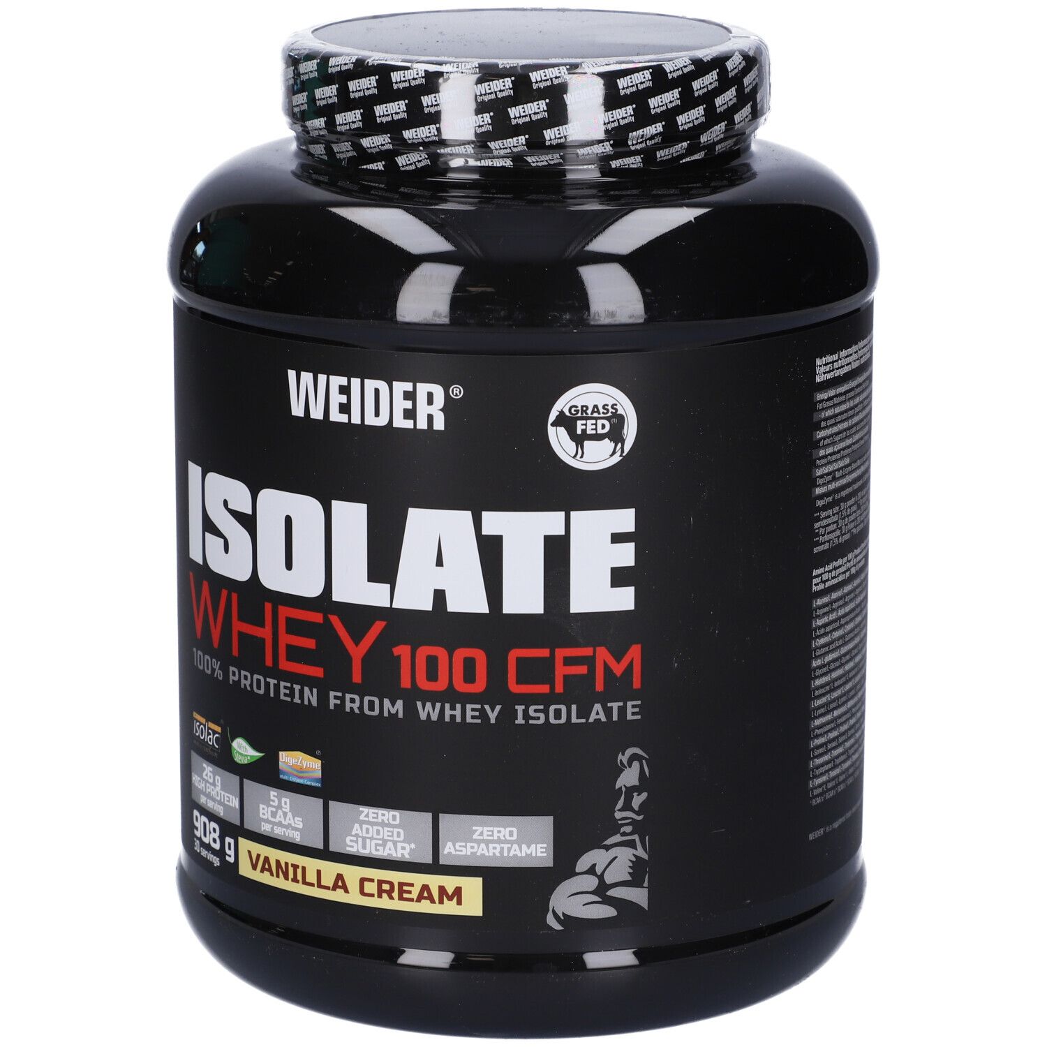 Weider Isolate Whey 100 CFM Polvere Vanilla Cream