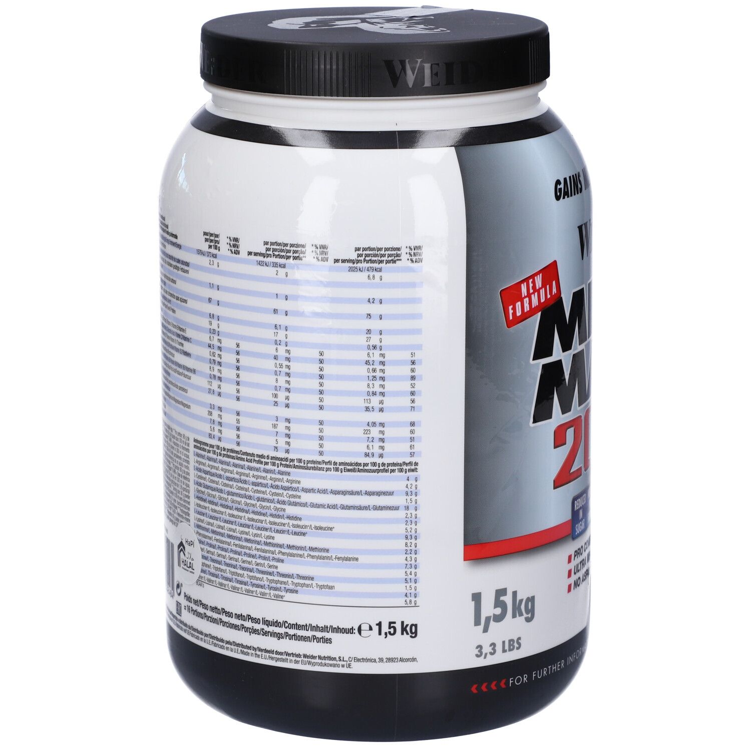 Weider Super Mega Mass 2000 Cioccolato 1,5 Kg