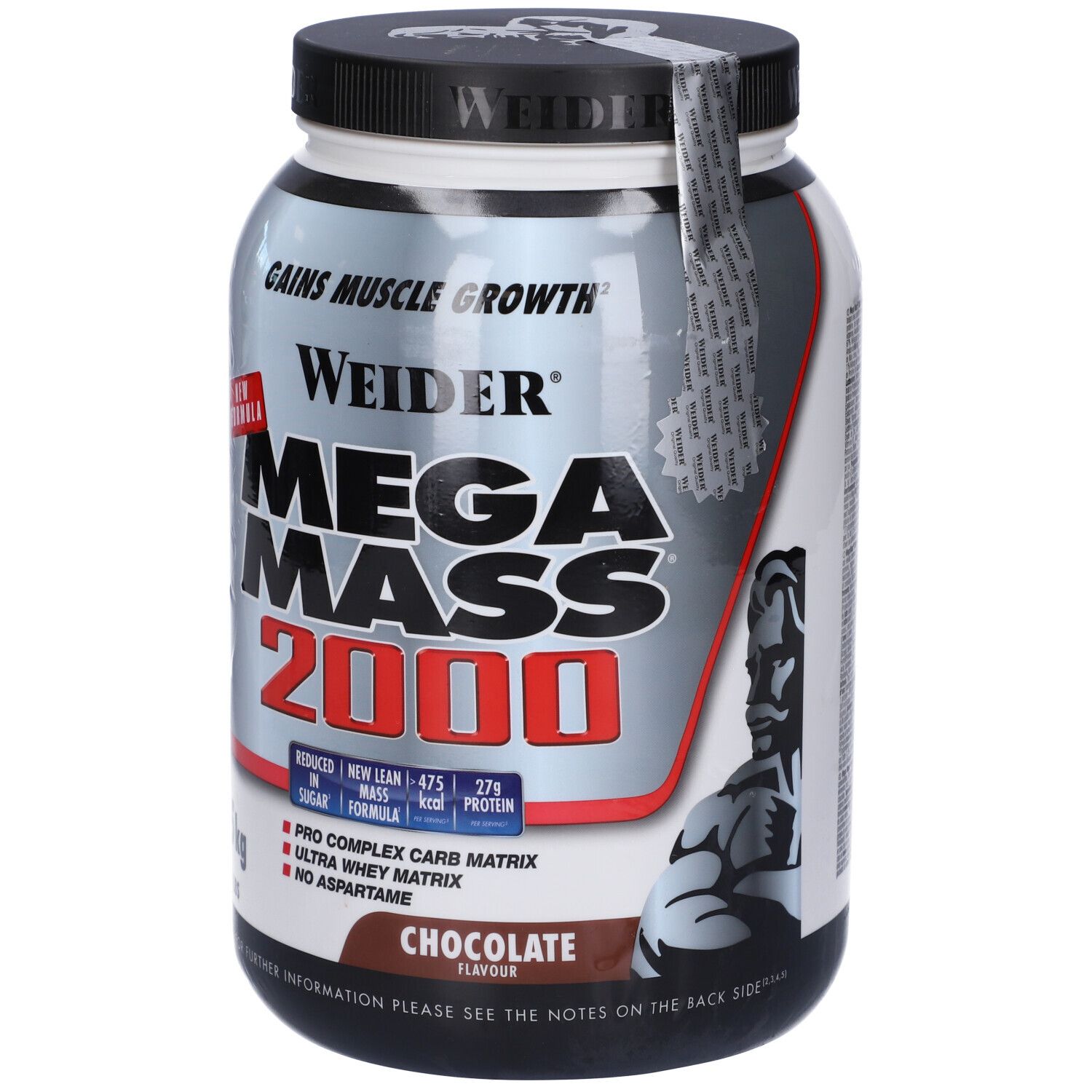 Weider Super Mega Mass 2000 Cioccolato 1,5 Kg