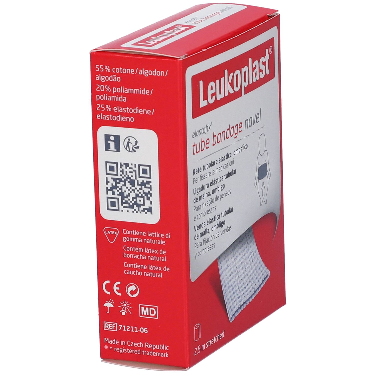 Leucoplast Rete Tubolare Elastica Ombelico 2,50m