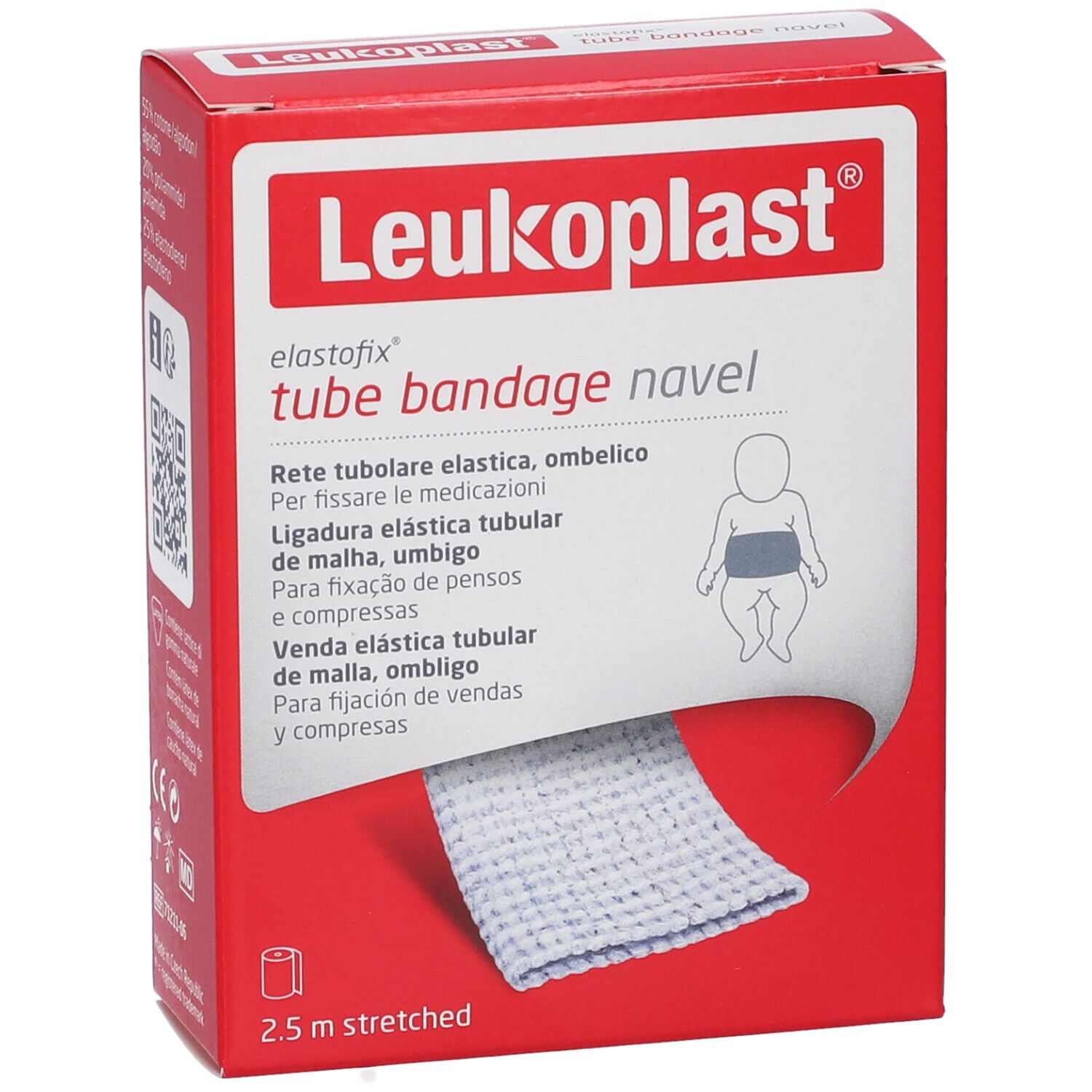 Leucoplast Rete Tubolare Elastica Ombelico 2,50m