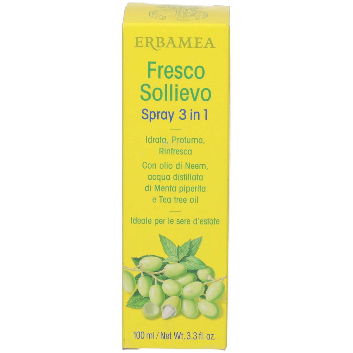 Erbamea Fresco Sollievo Spray 3In1