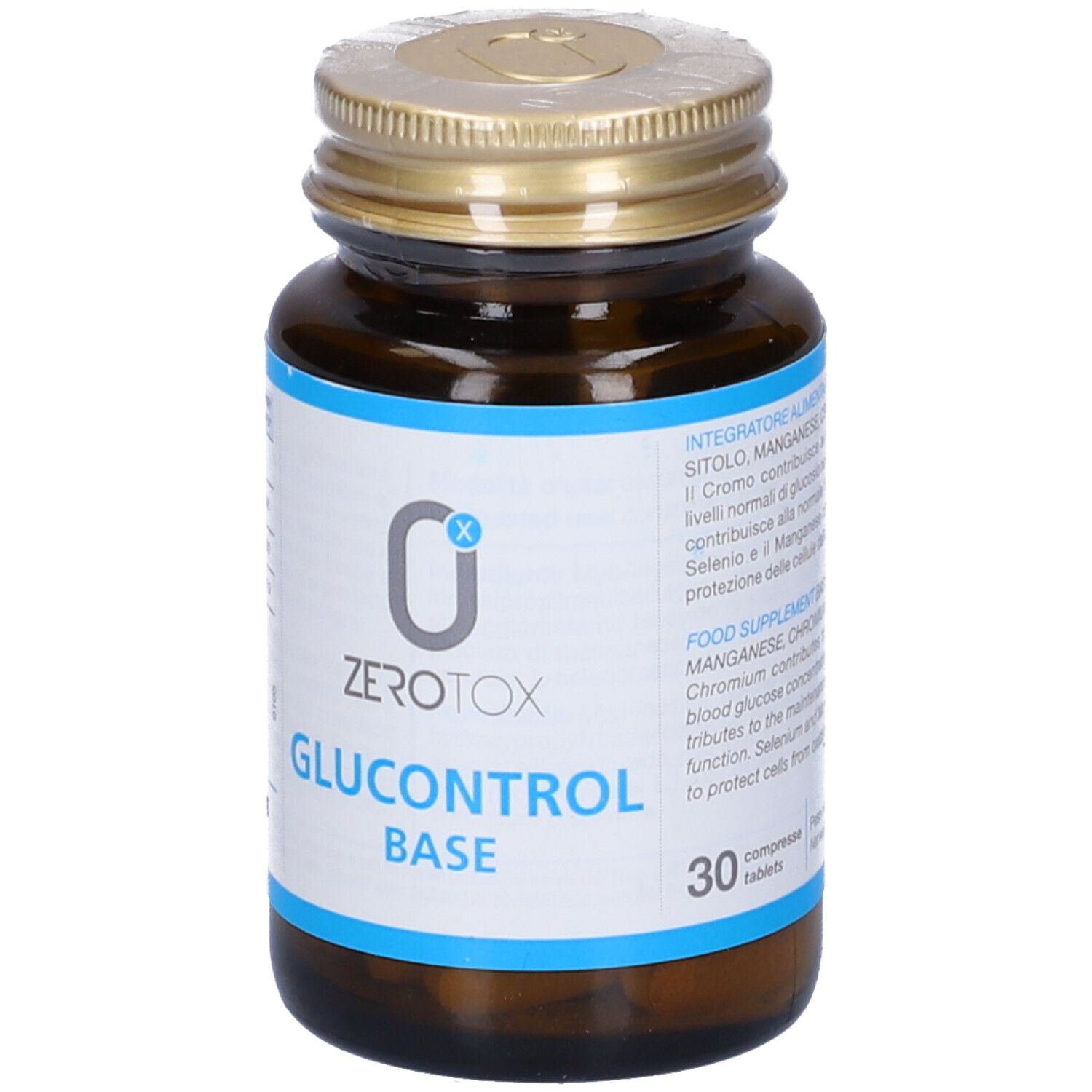Zerotox Glucontrol Base 30 Compresse