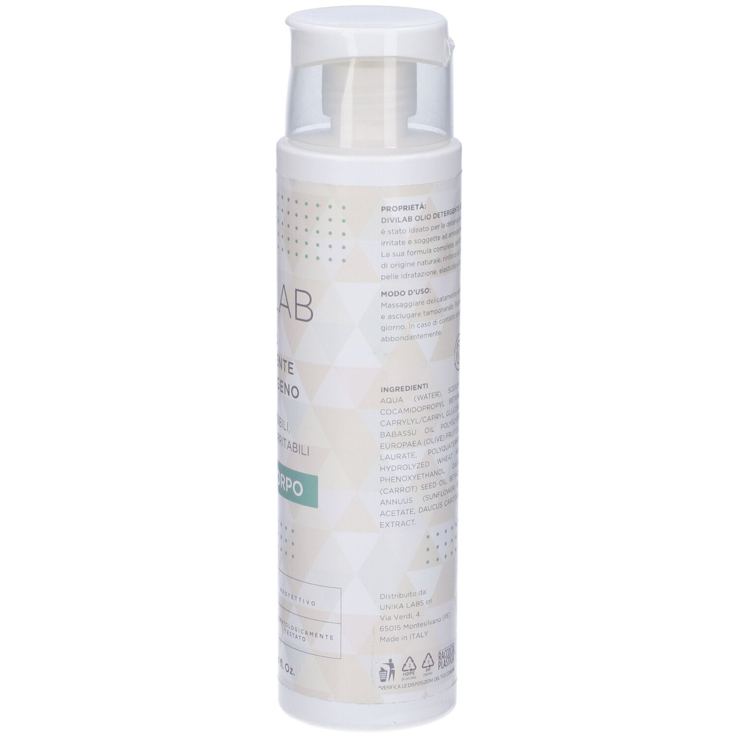 Divilab Olio Detergente Schiumogeno 300 Ml