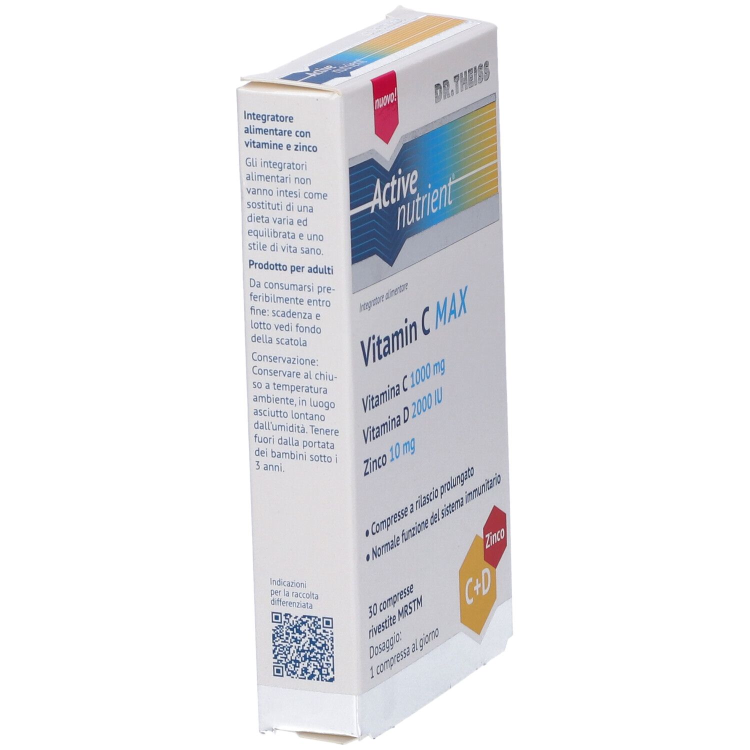 Dr heiss Vitamin C Max Retard Bifasica Compresse