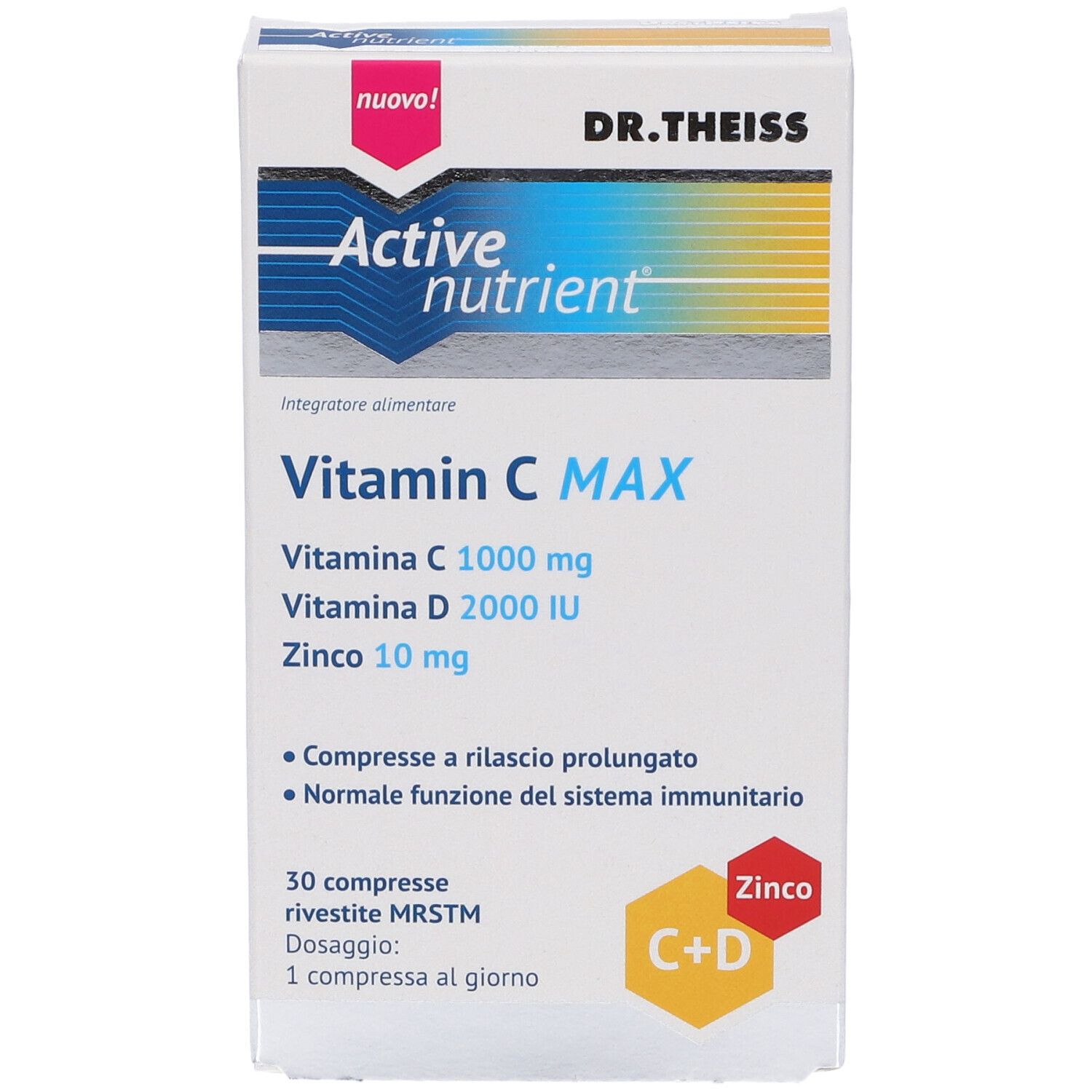 Dr heiss Vitamin C Max Retard Bifasica Compresse