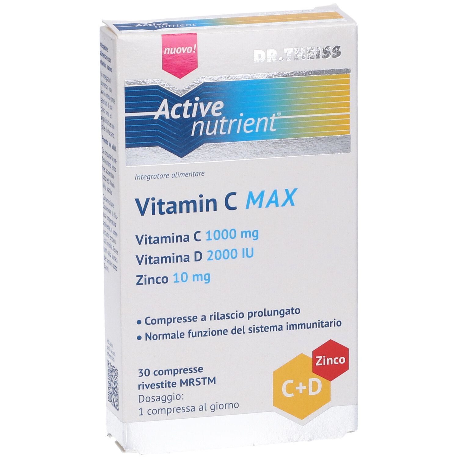 Dr heiss Vitamin C Max Retard Bifasica Compresse