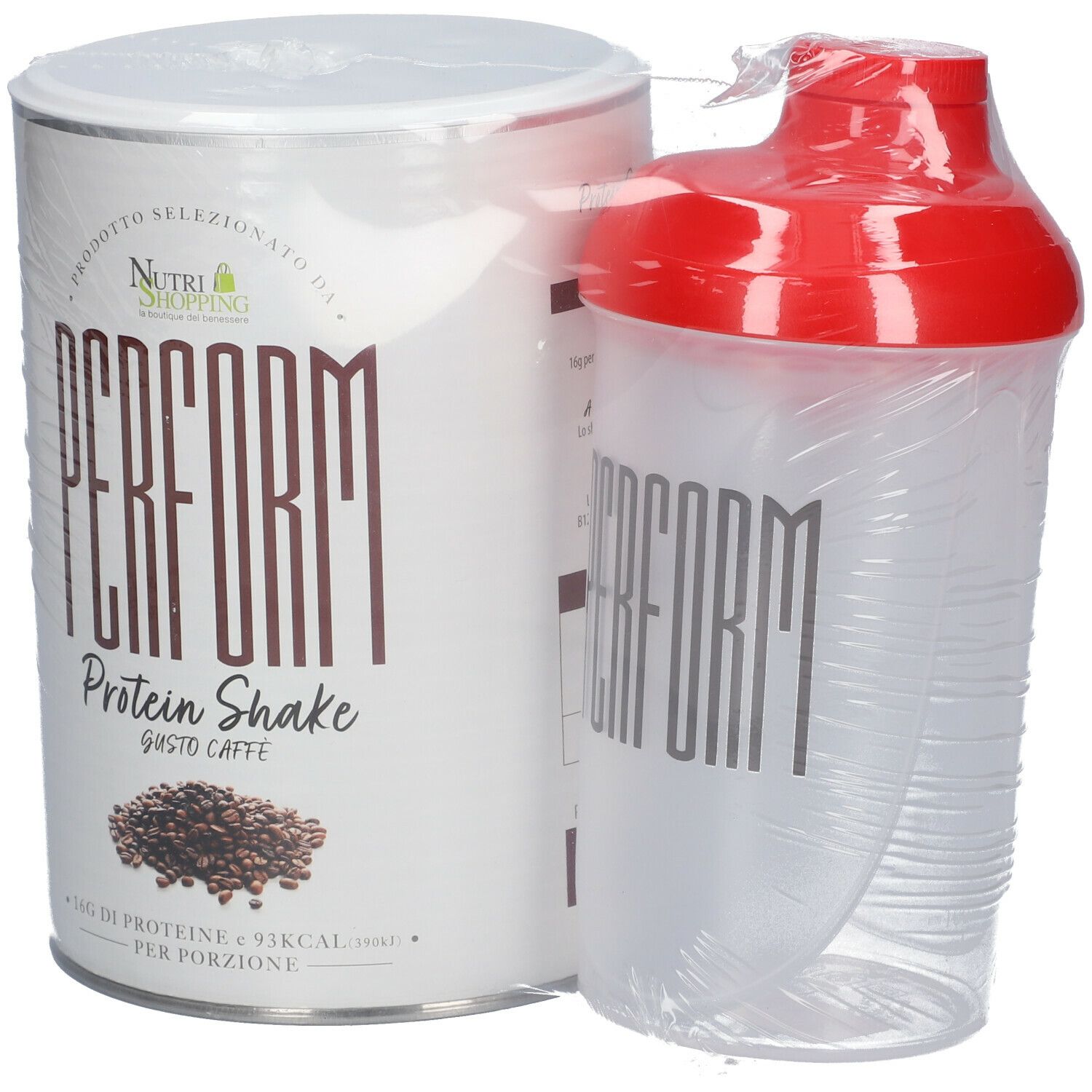 PERFORM Protein Shake Gusto Caffè con Shaker