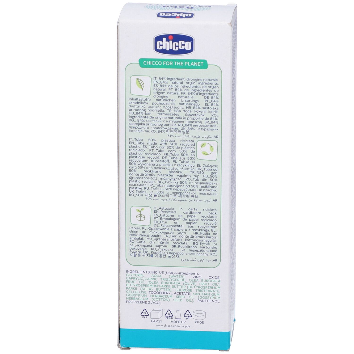 Ch Bm Pasta Cambio Del 100Ml