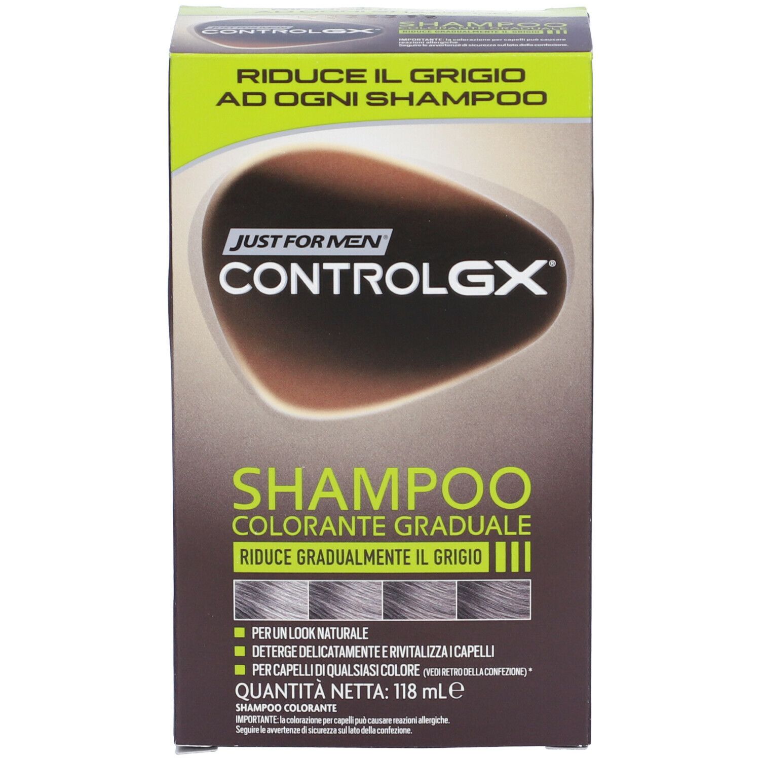 Just For Men Controlgx Shampoo Colorante Graduale