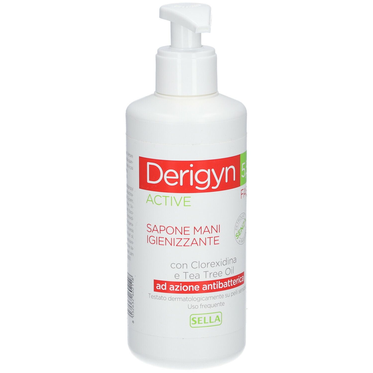 SELLA Derigyn - Active Fast Ph 5,5 Sapone Mani Igienizzante