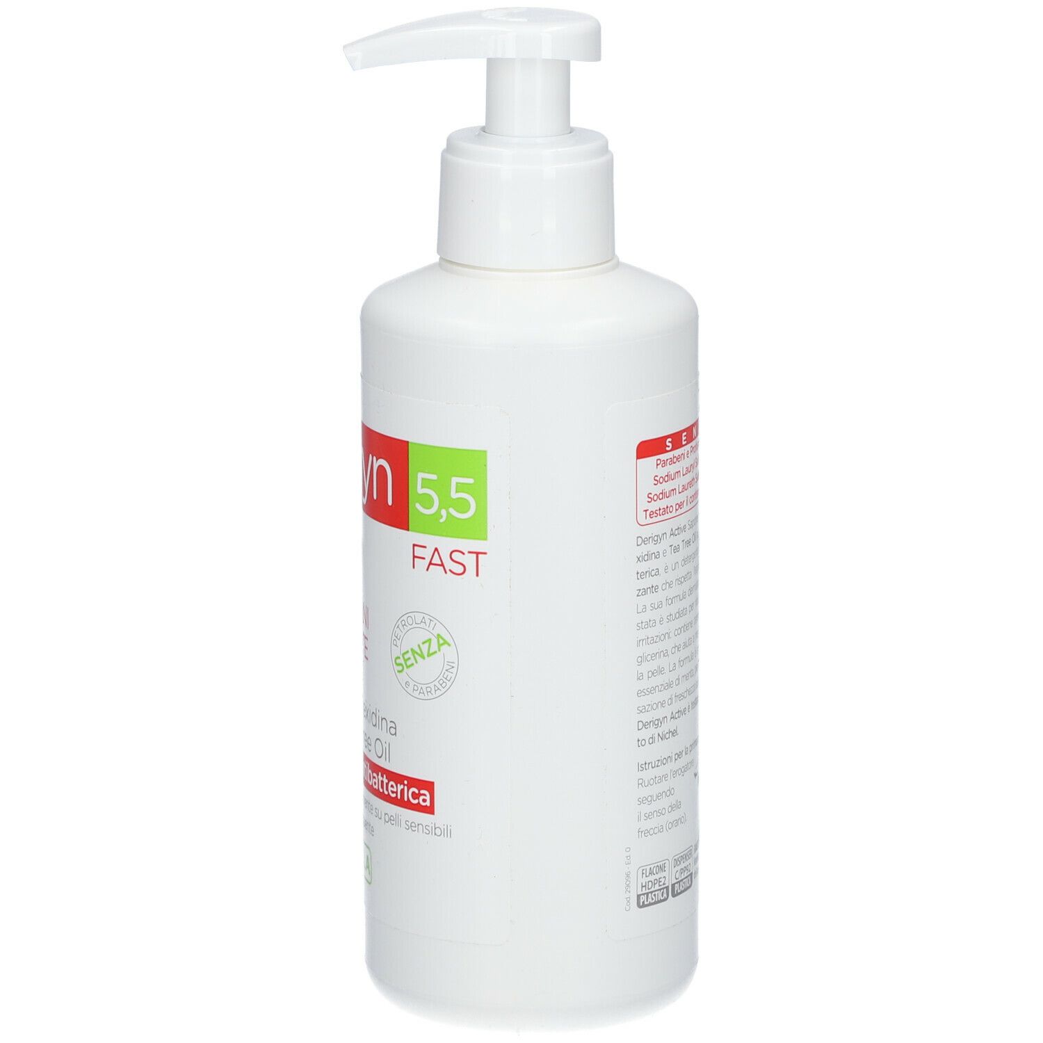 SELLA Derigyn - Active Fast Ph 5,5 Sapone Mani Igienizzante