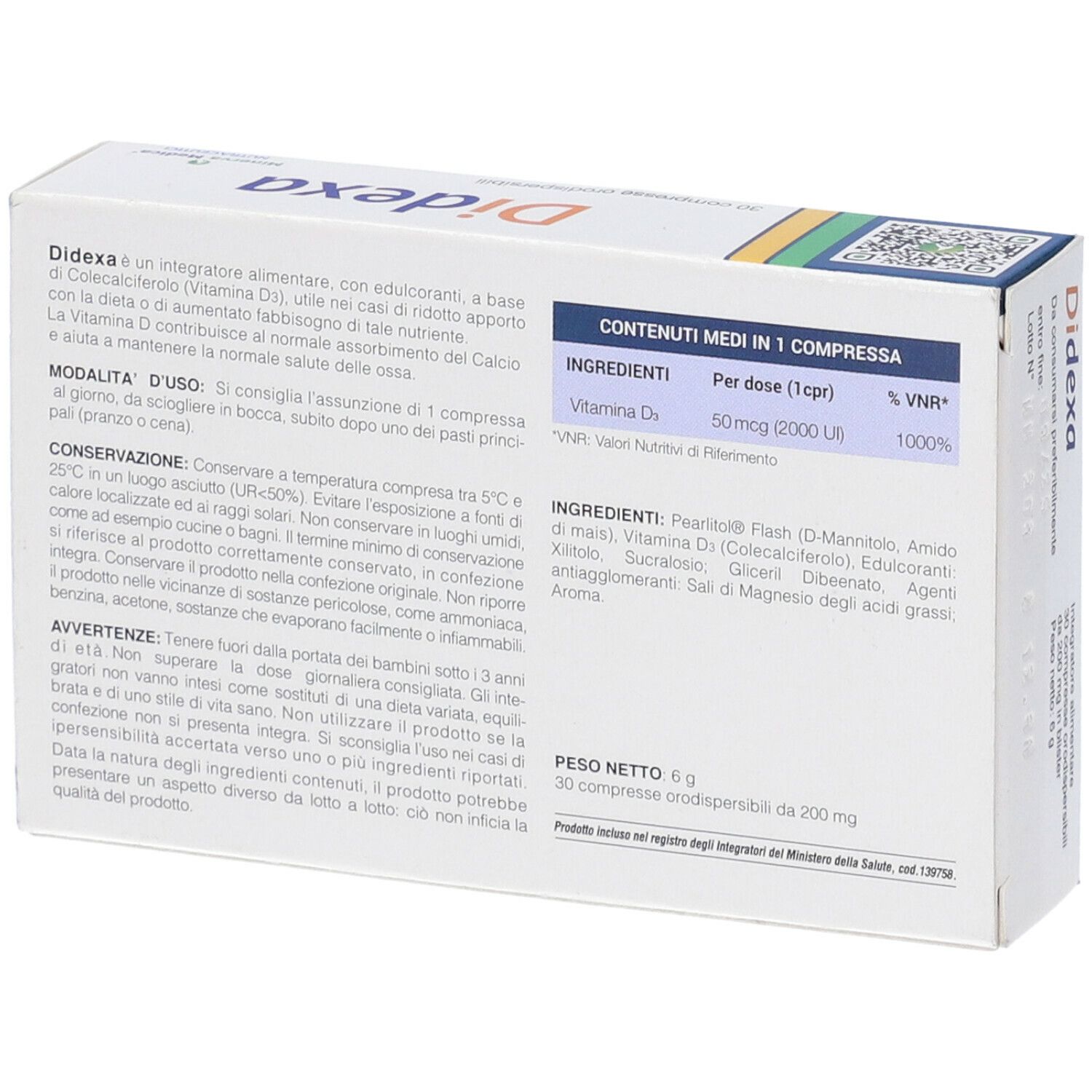 Didexa 30 Compresse Orodispersibili