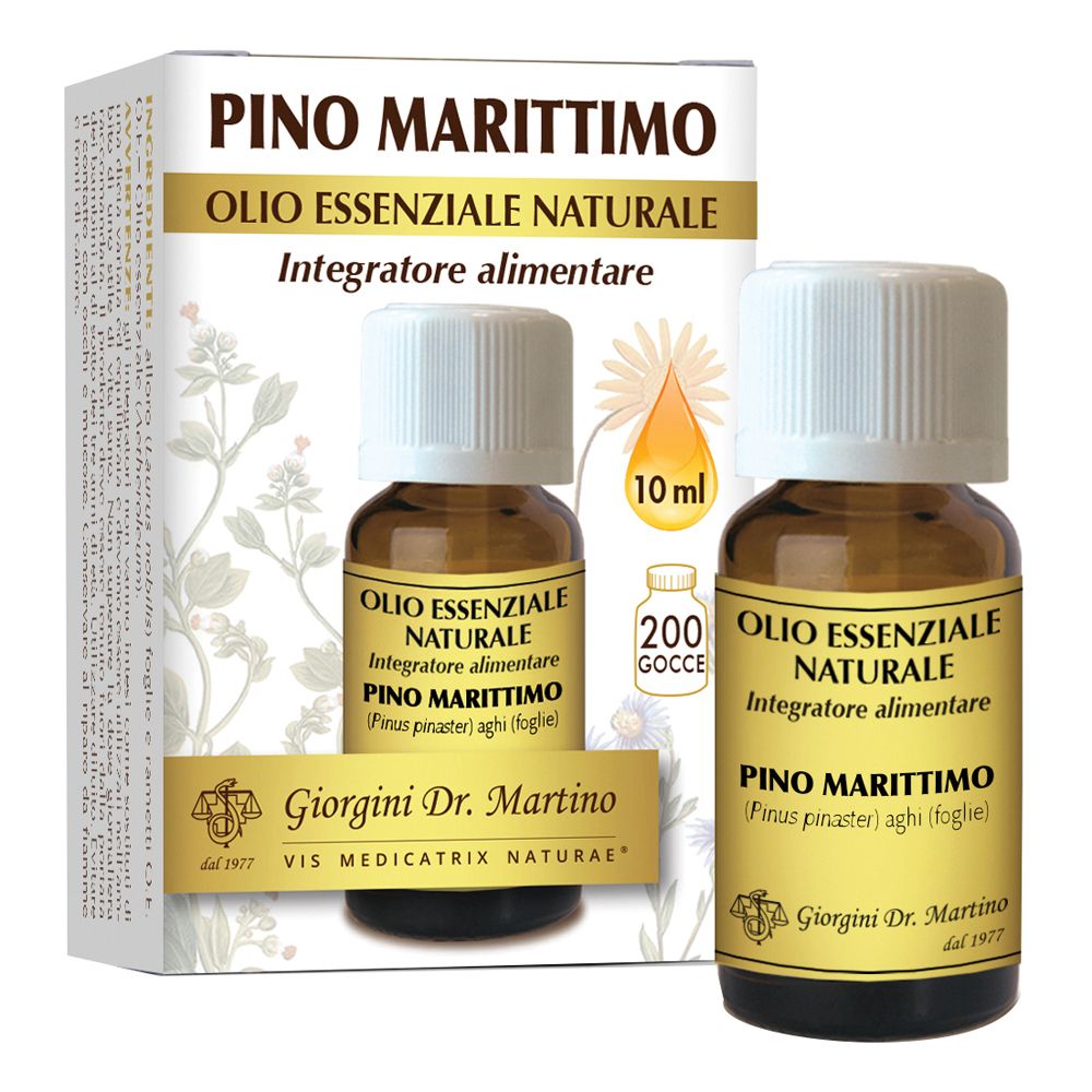 Pino Marittimo Olio Essenziale Naturale 10 Ml