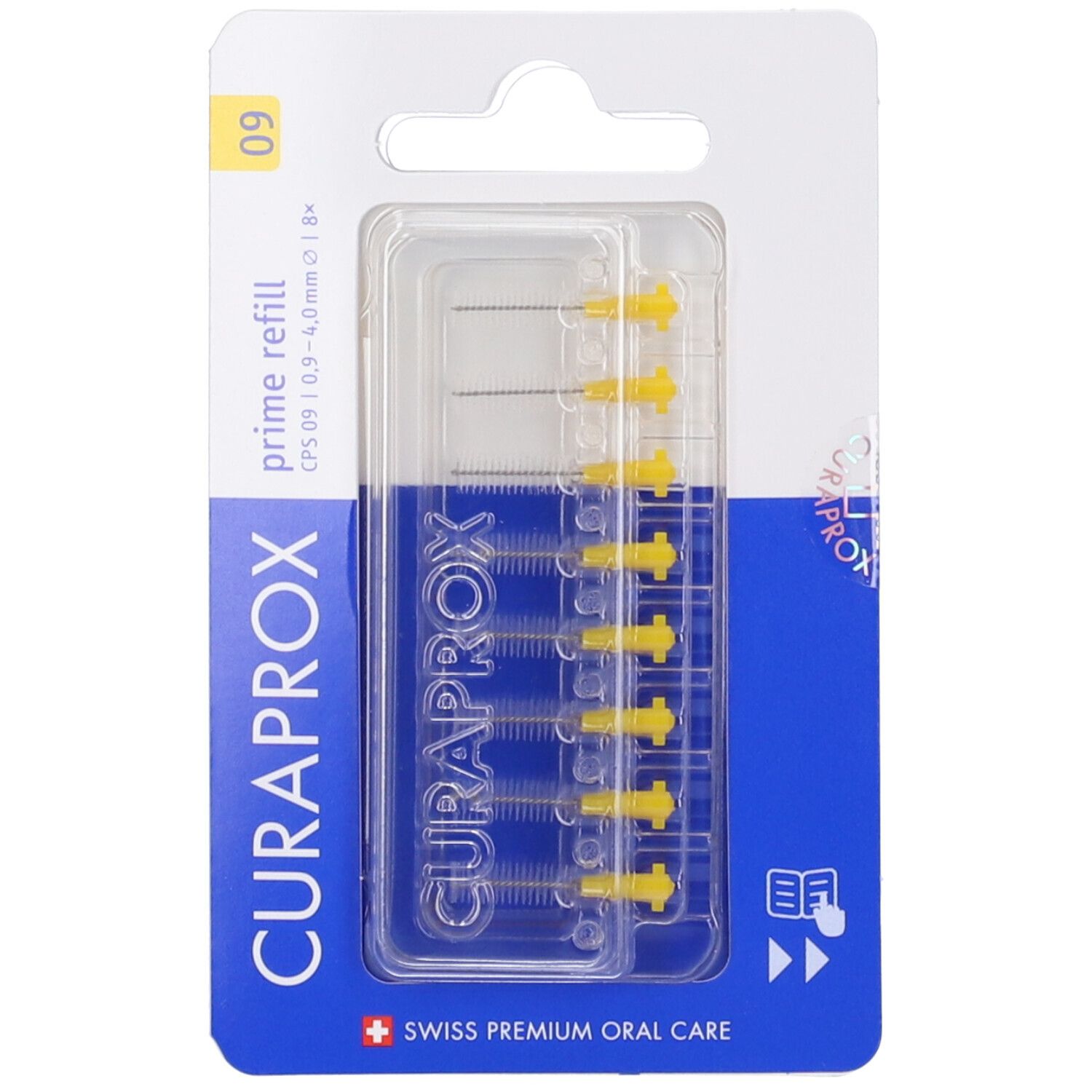 Curaprox Cps 09 Scovolino Prime Refill 8 Pezzi