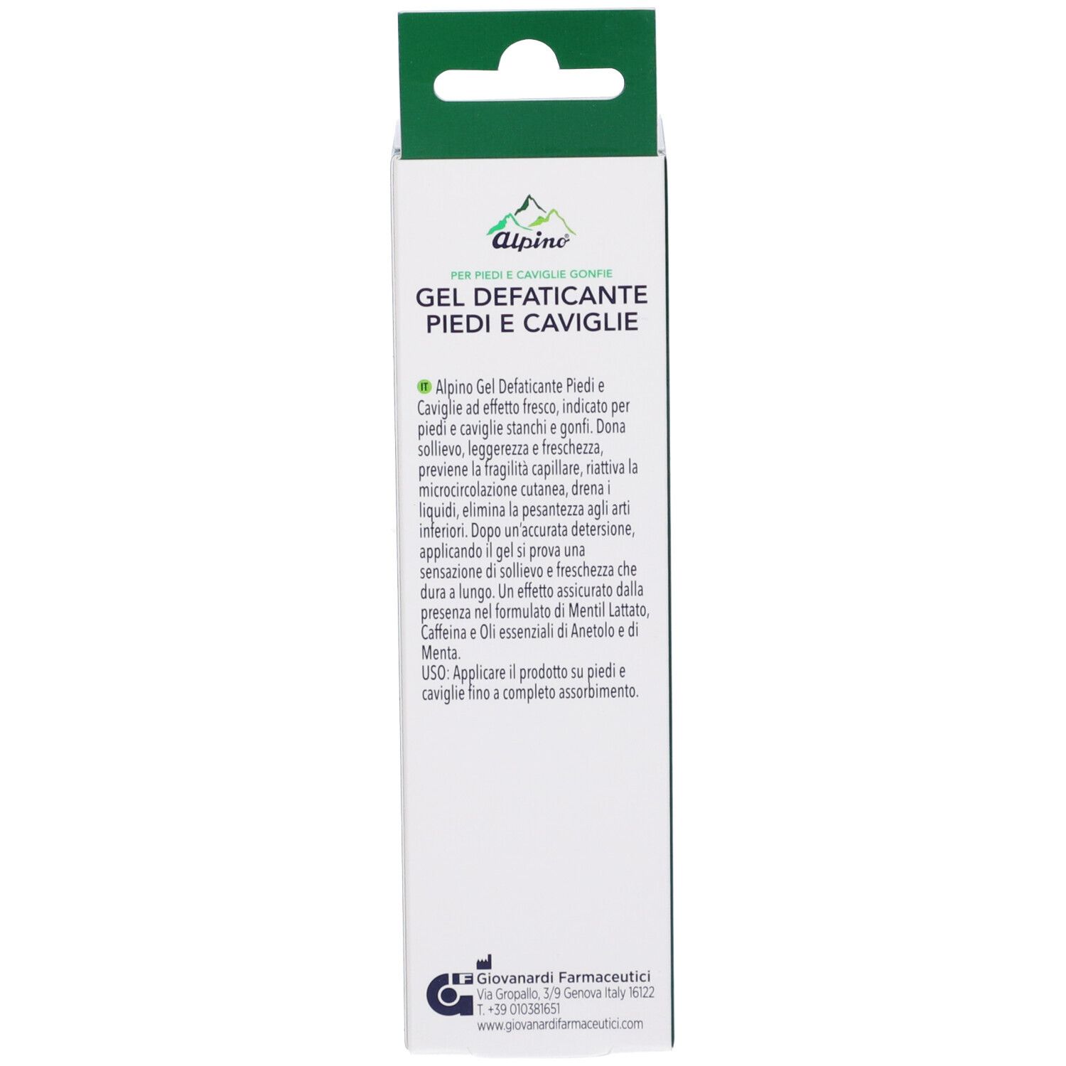 Alpino Gel Defaticante Piedi e Caviglie