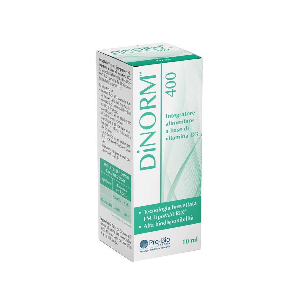 Dinorm 400 Gocce 10Ml